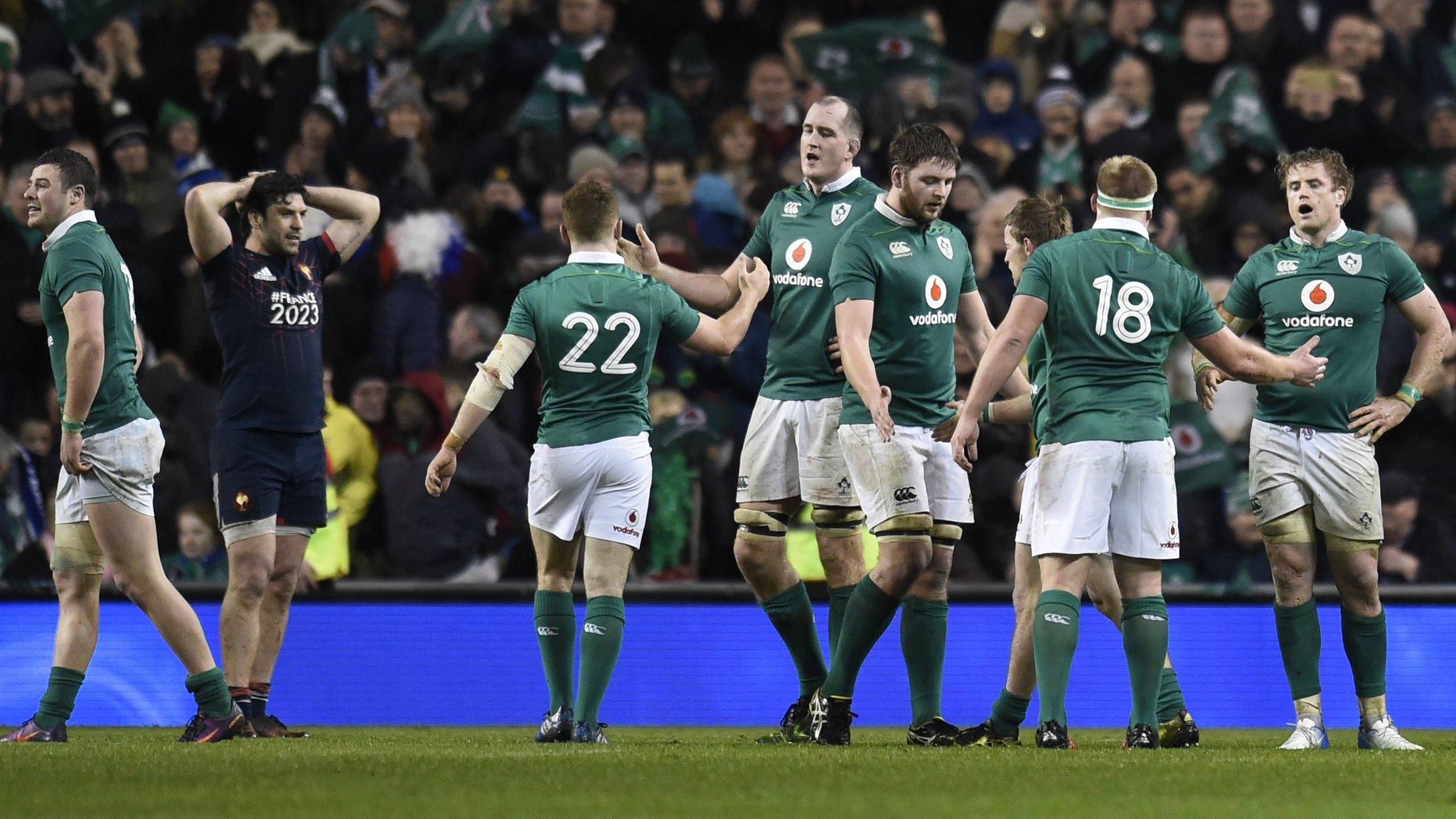 Ireland celebrate