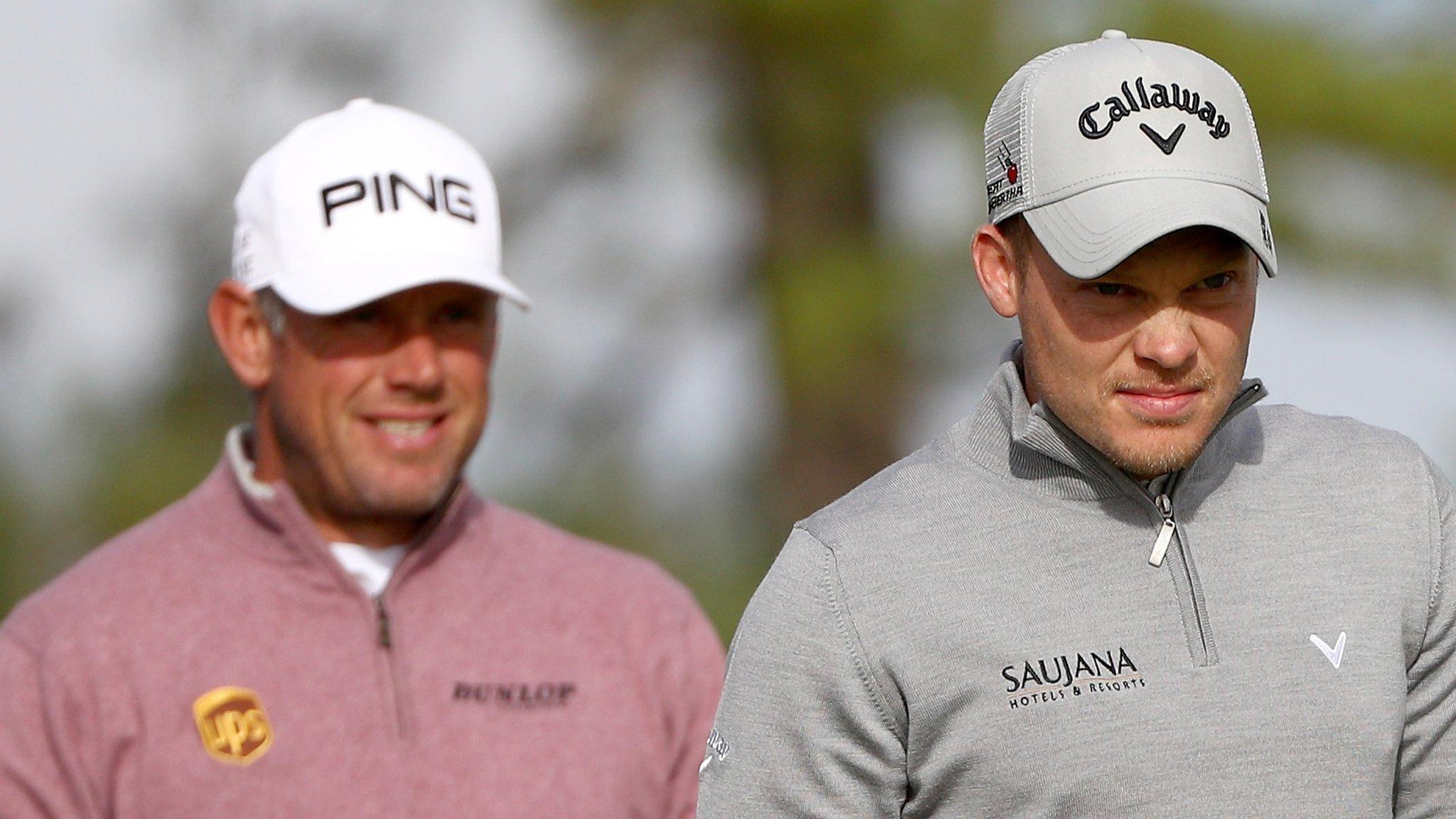 Lee Westwood (left) and Danny Willett (right)