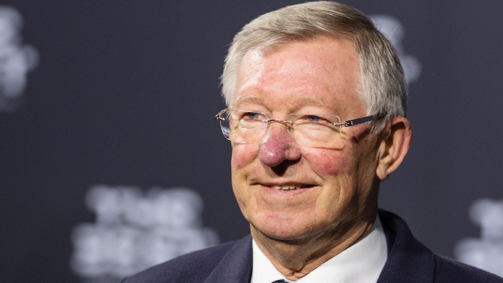 Former Manchester United manager Sir Alex Ferguson