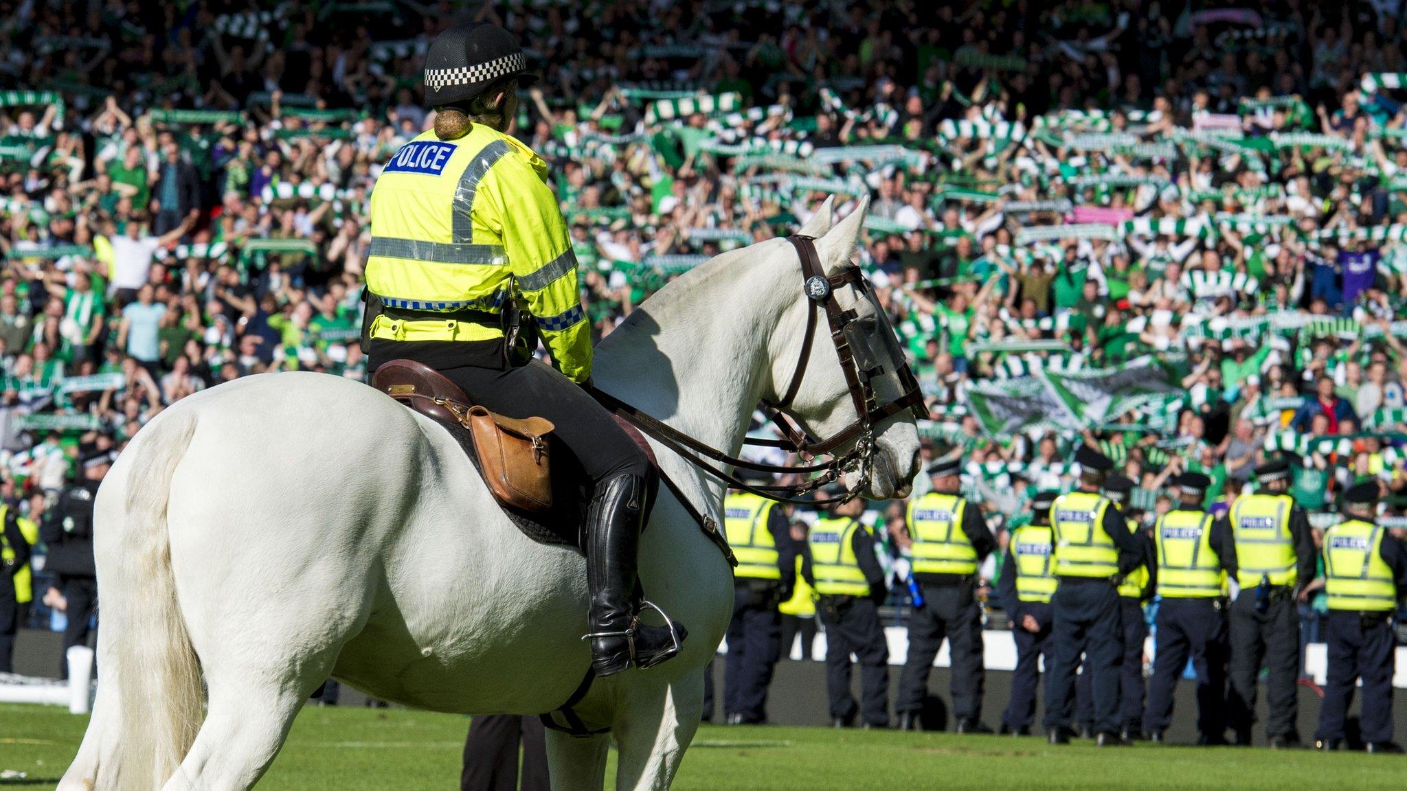 Police at the cup final