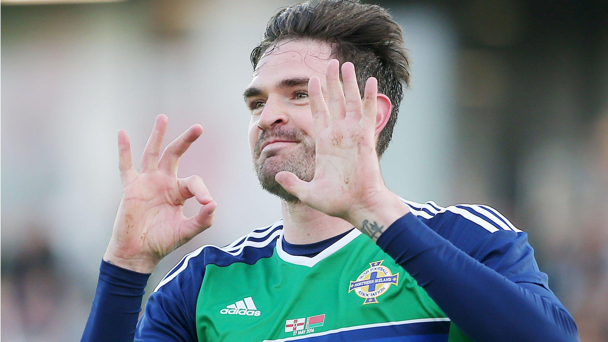 Northern Ireland striker Kyle Lafferty