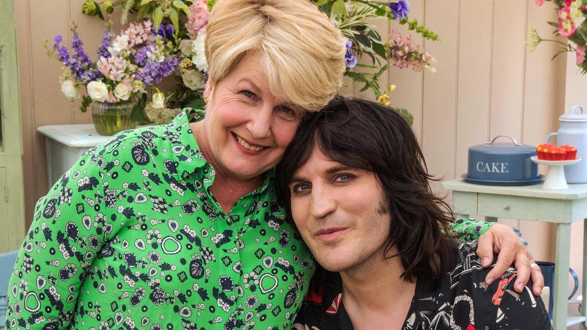 Sandi Toksvig and Noel Fielding