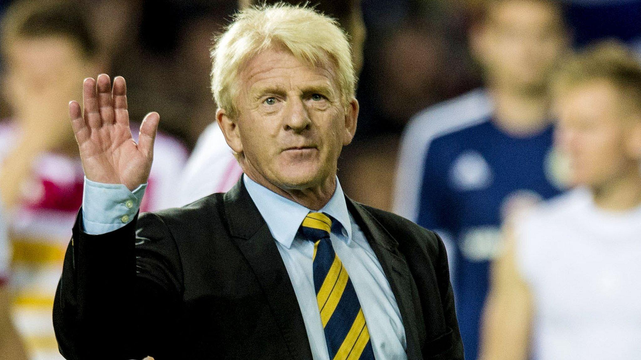 Scotland coach Gordon Strachan