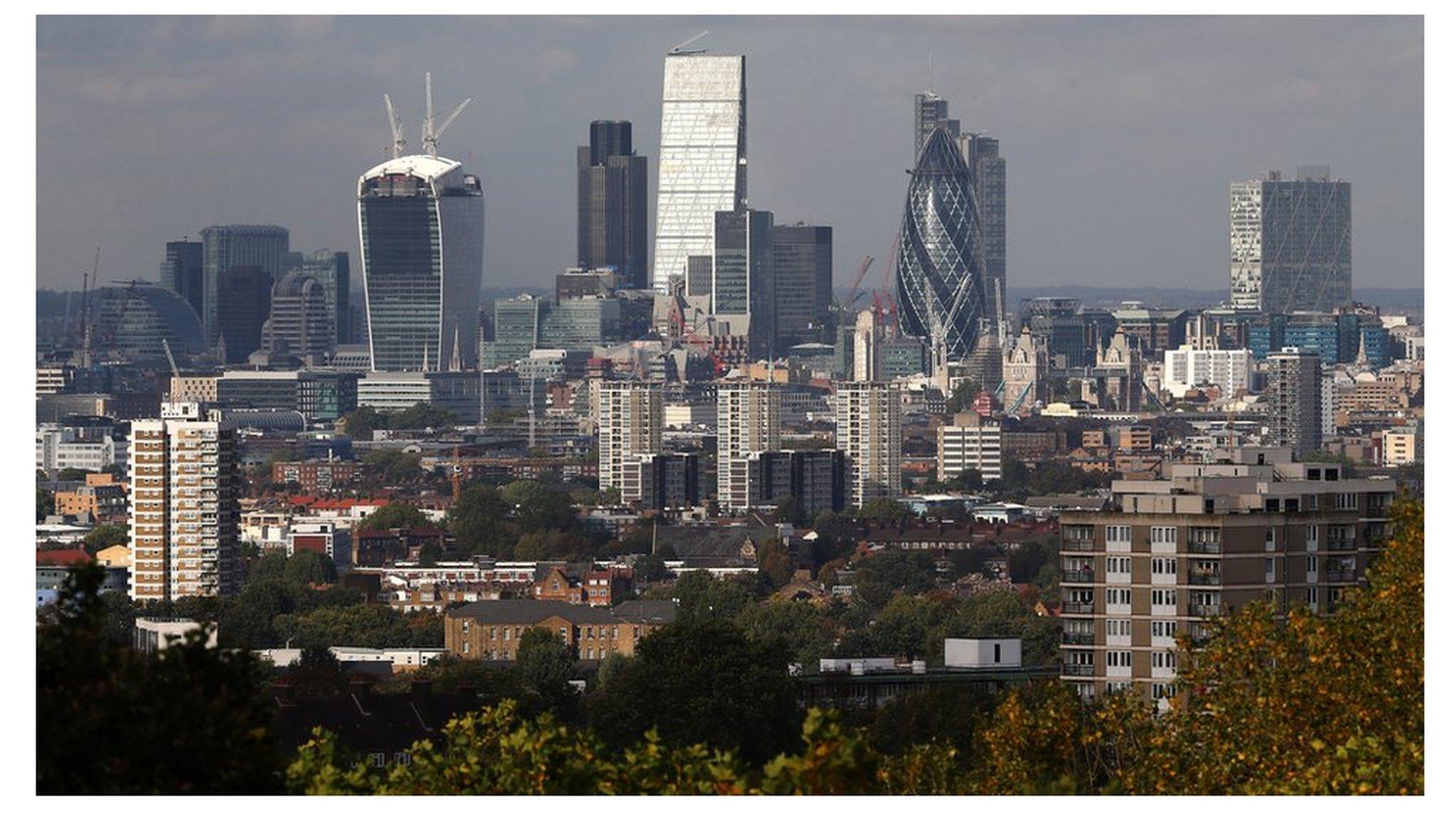 City of London skyline