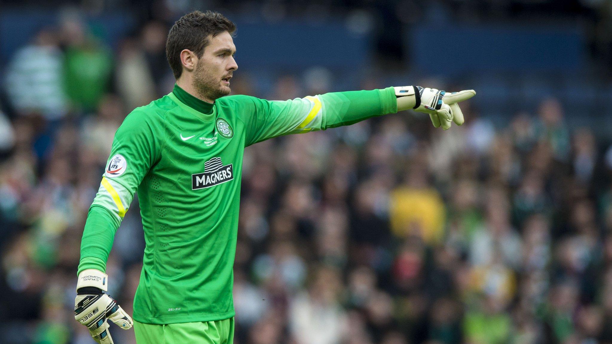 Craig Gordon in action for Celtic