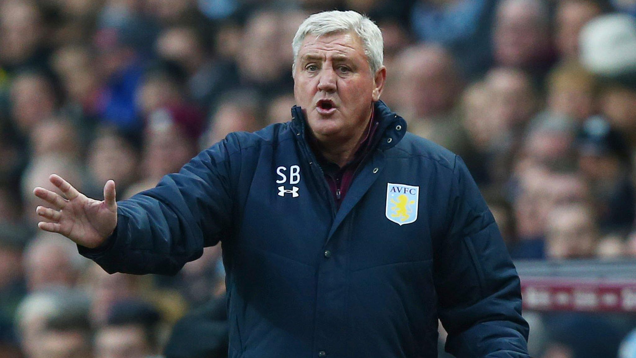 Aston Villa boss Steve Bruce: