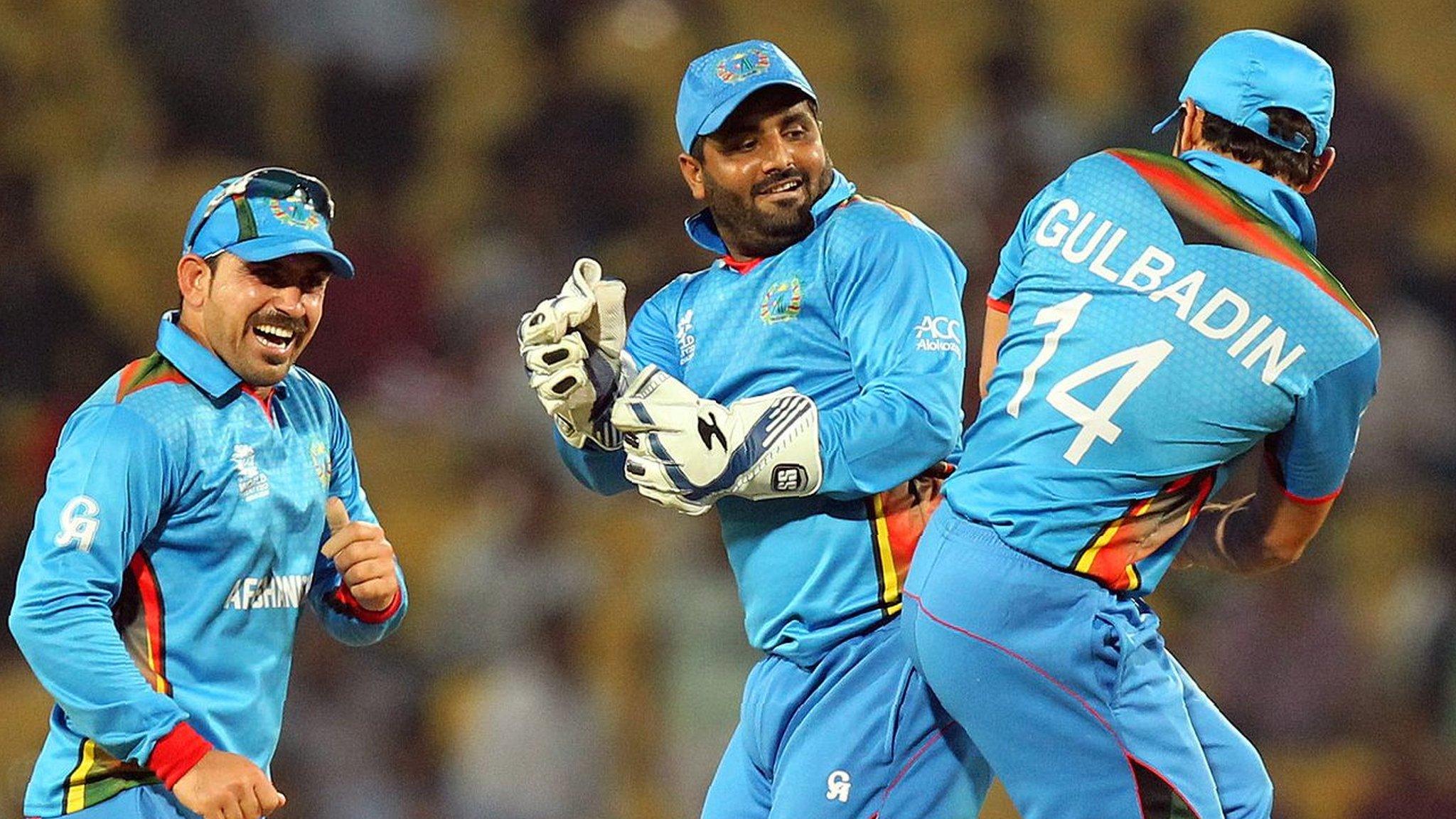 Mohammad Shahzad and Gulbadin Naib