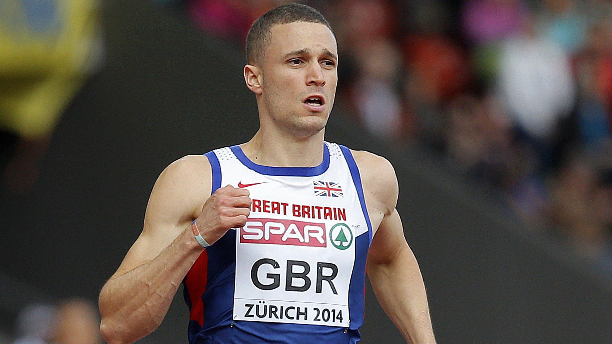 Great Britain sprinter Danny Talbot