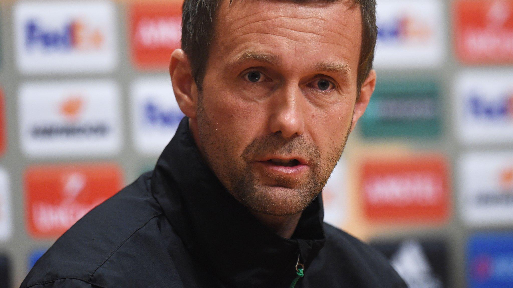 Celtic manager Ronny Deila