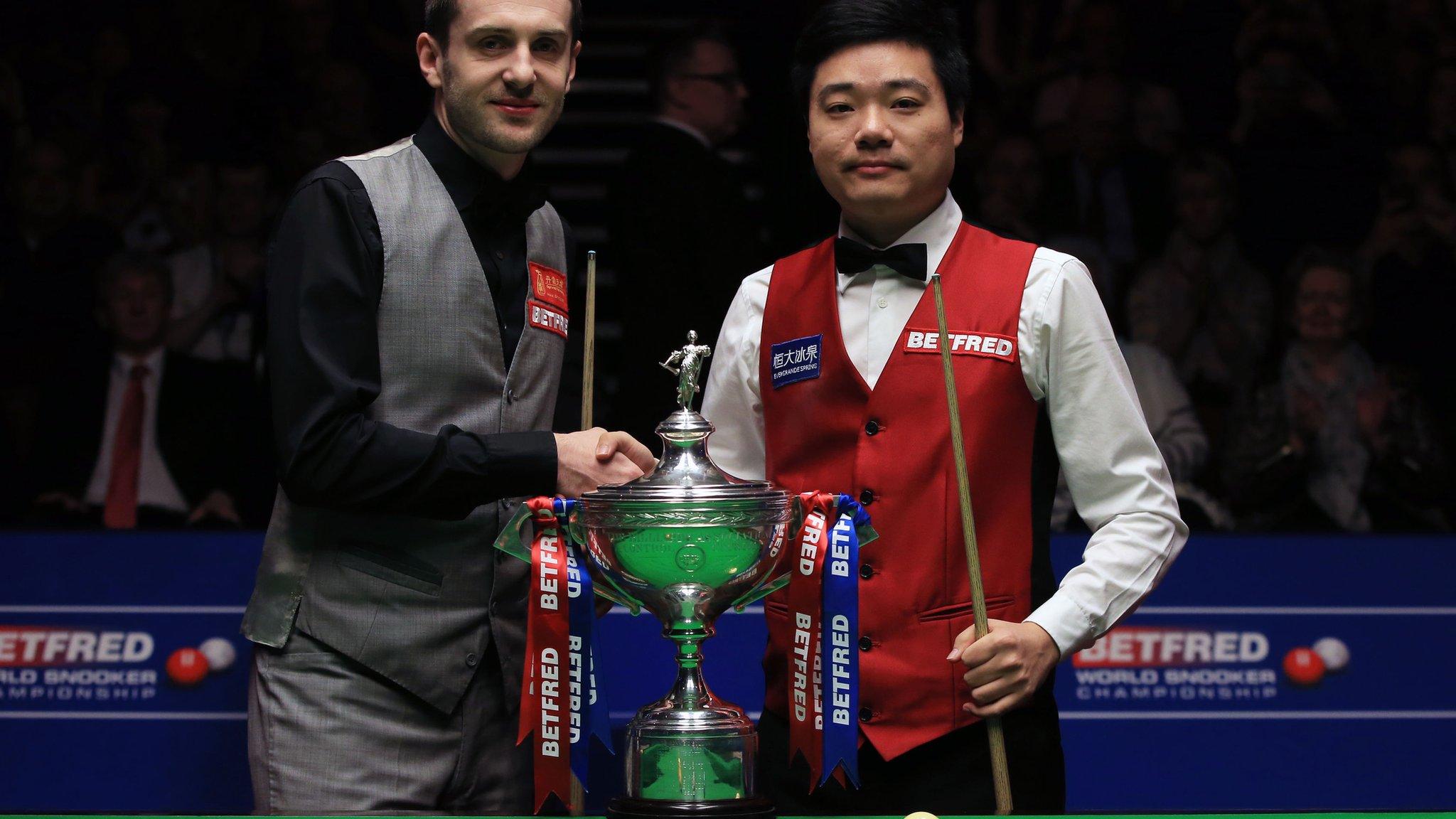 Mark Selby and Ding Junhui