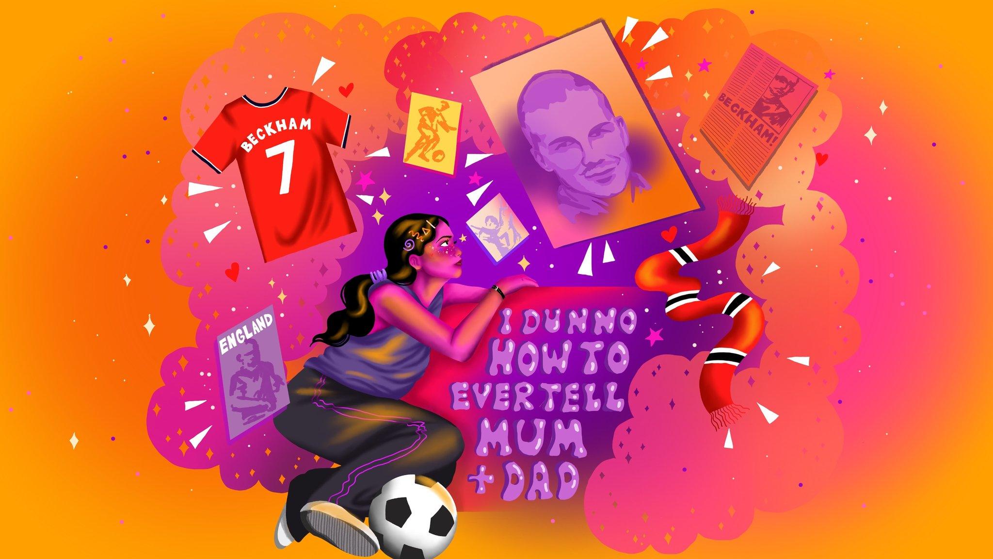 Bend it Like Beckham illustration