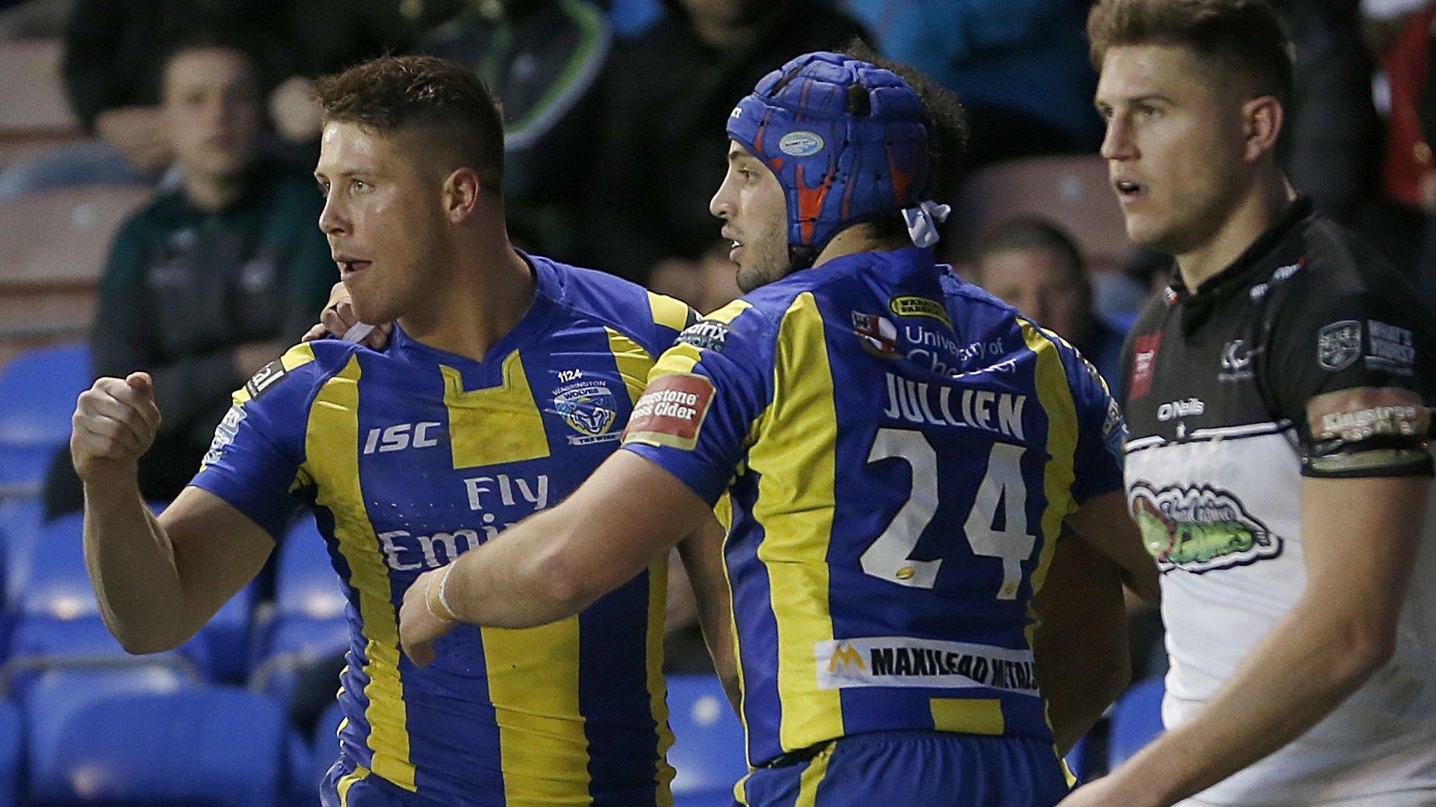 Warrington celebrate