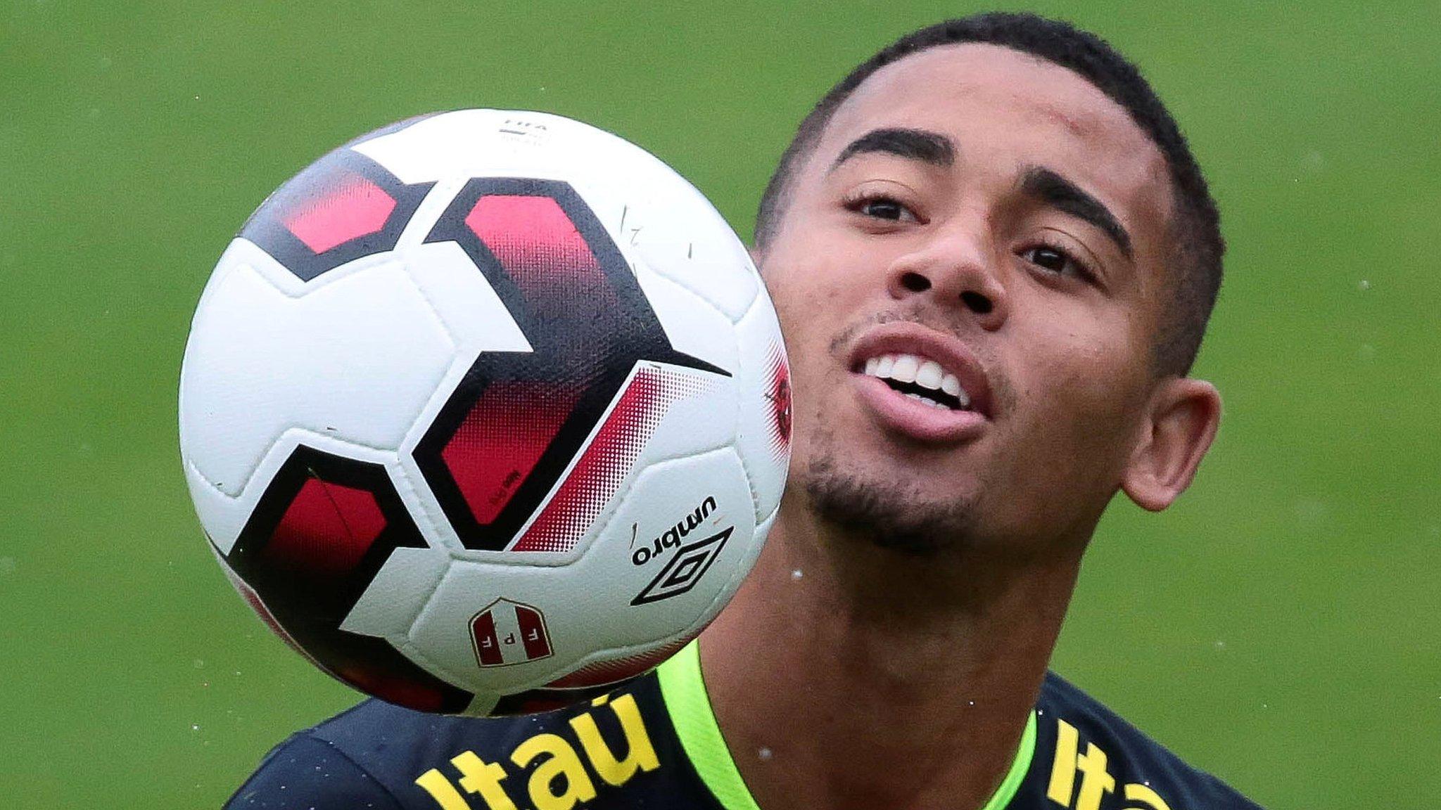 New Manchester City signing Gabriel Jesus