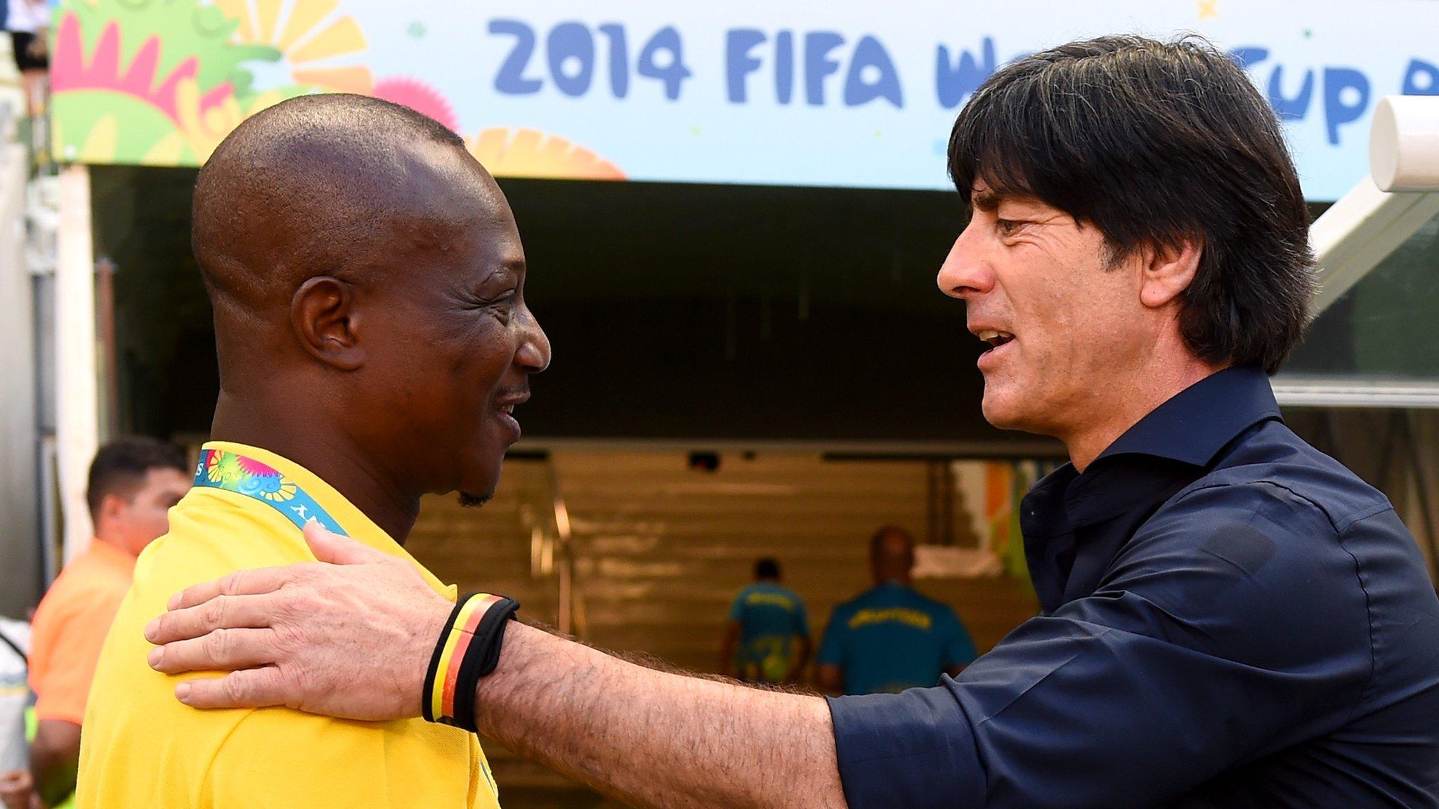 Kwesi Appiah and Joachim Low