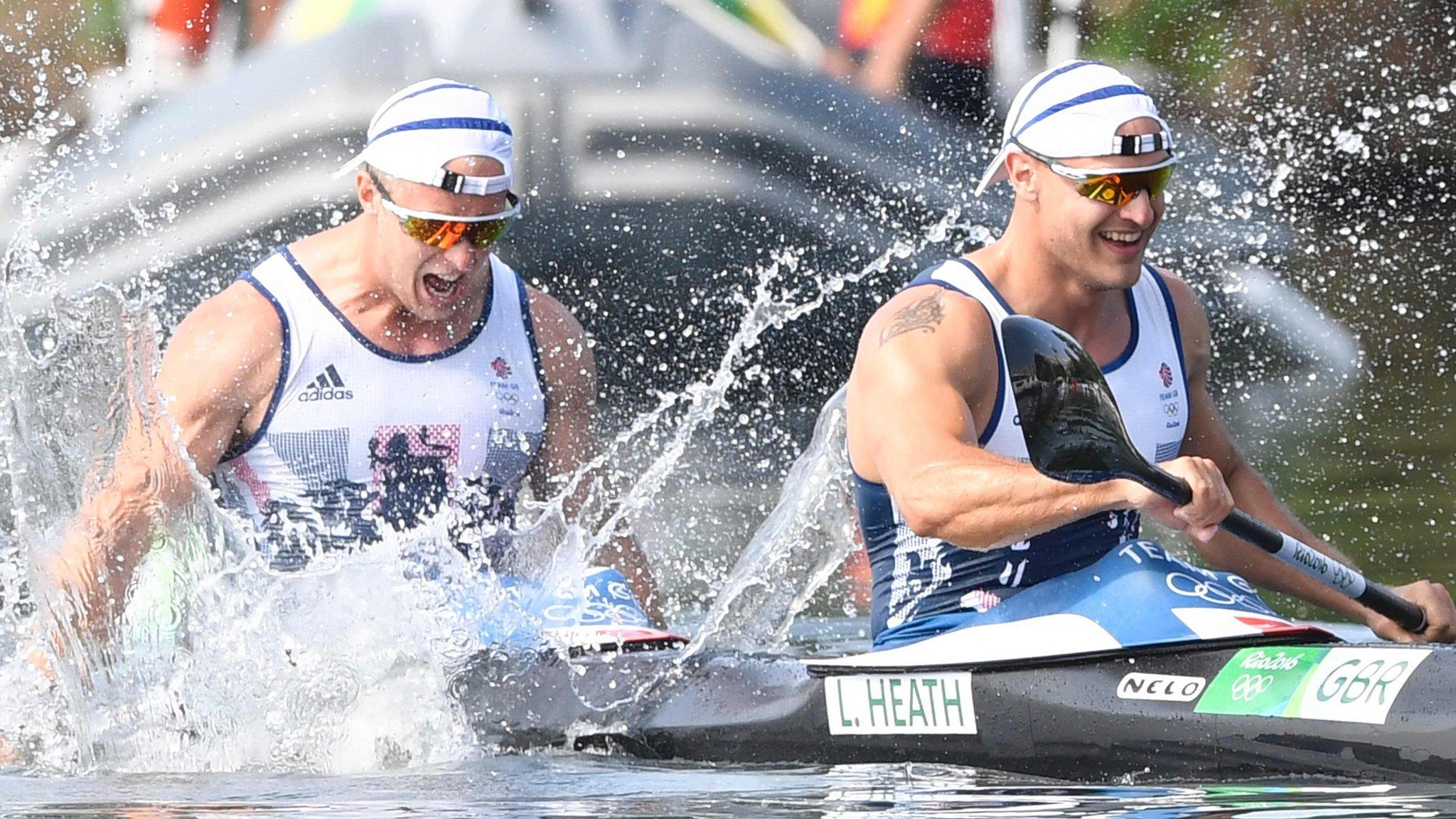 Great Britain's Liam Heath and Jon Schofield