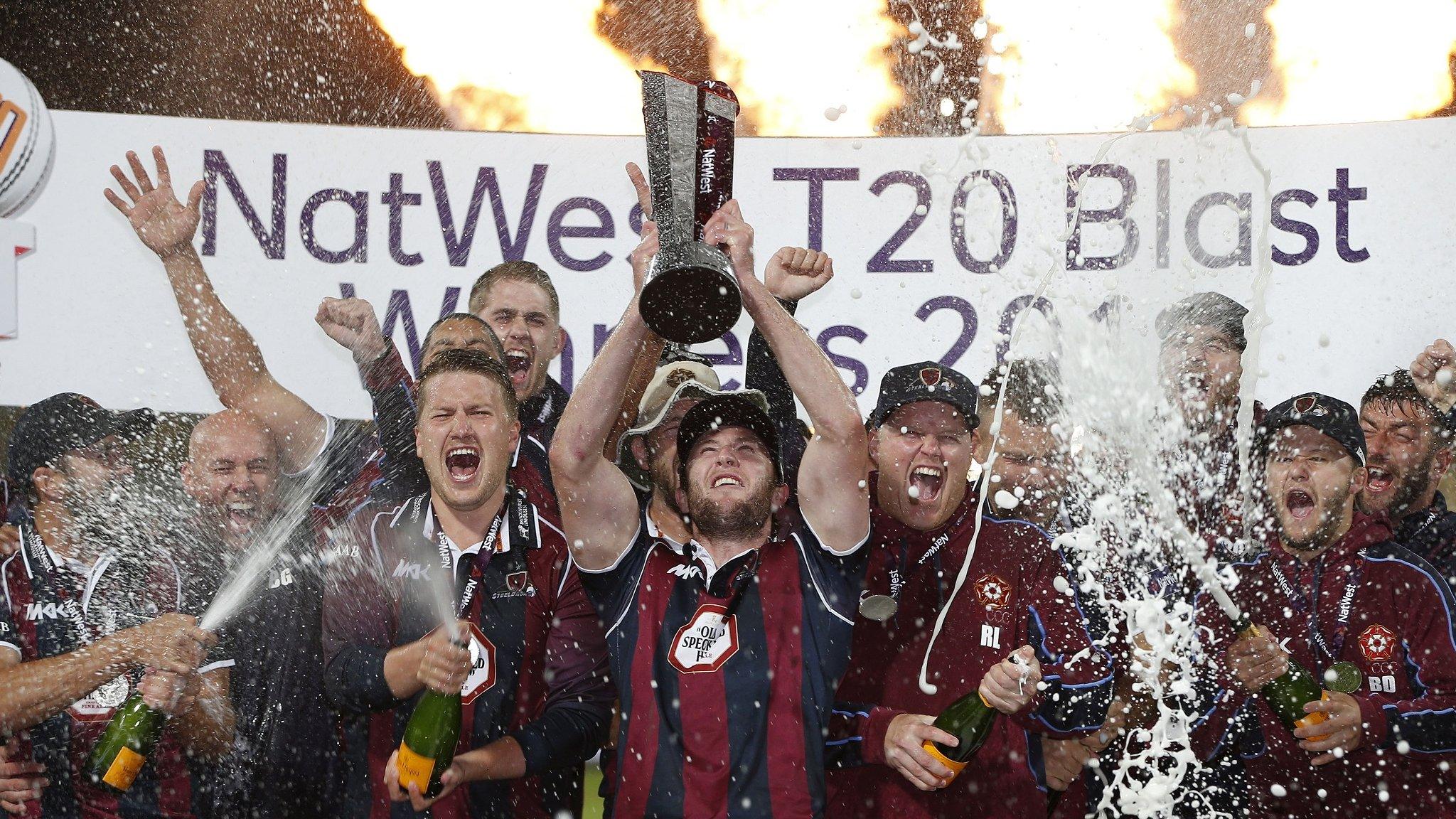 Northants lift the T20 Blast trophy