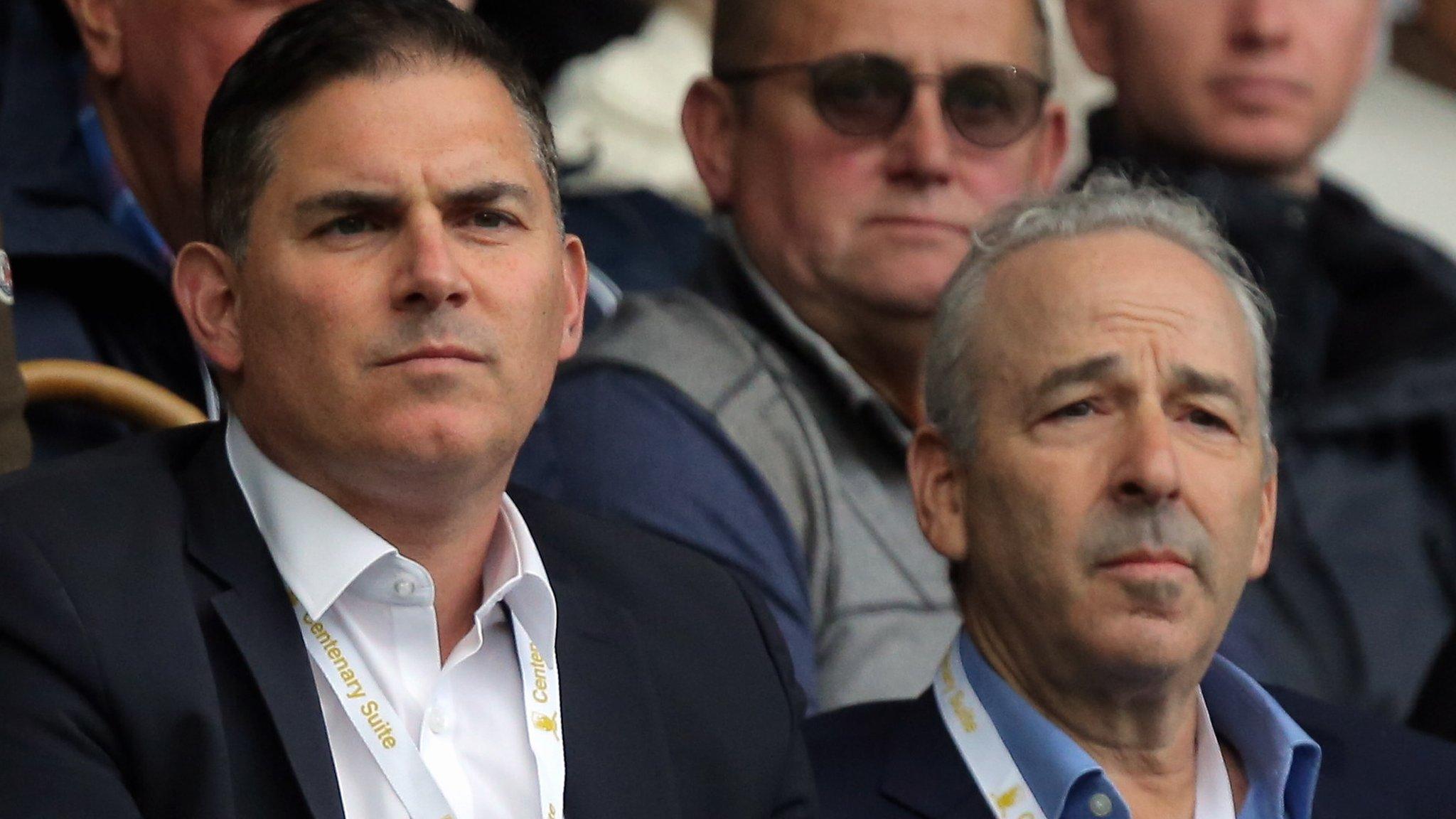 Jason Levien (left) with Steve Kaplan