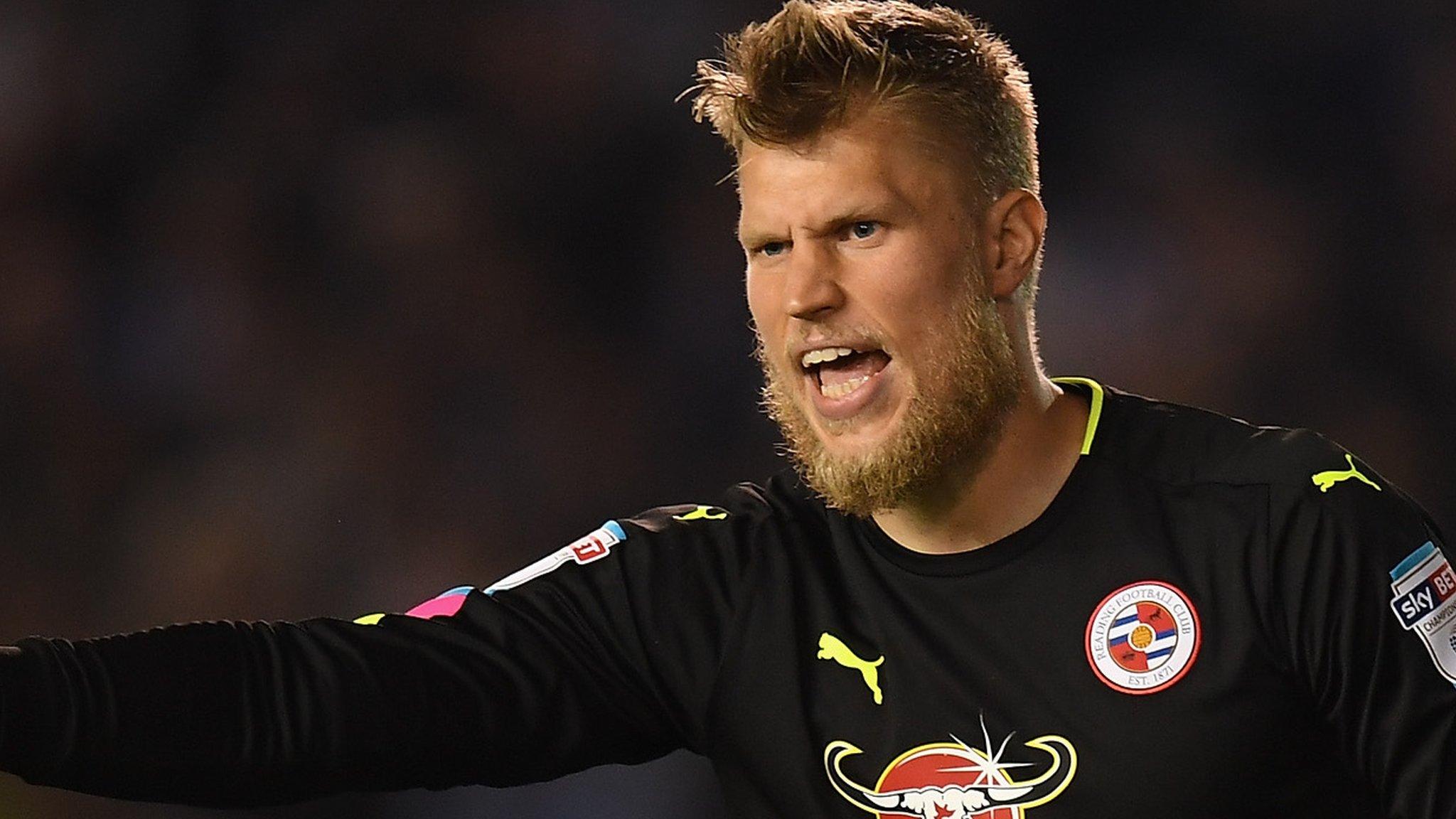 Anssi Jaakkola in action for Reading