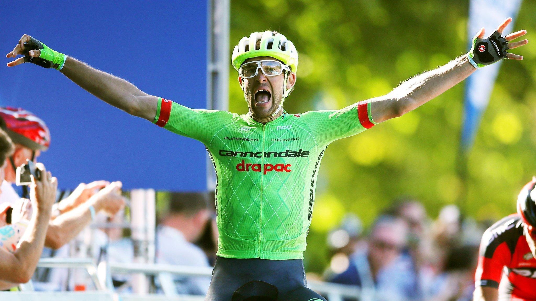 Jack Bauer wins stage five of the Tour of Britain