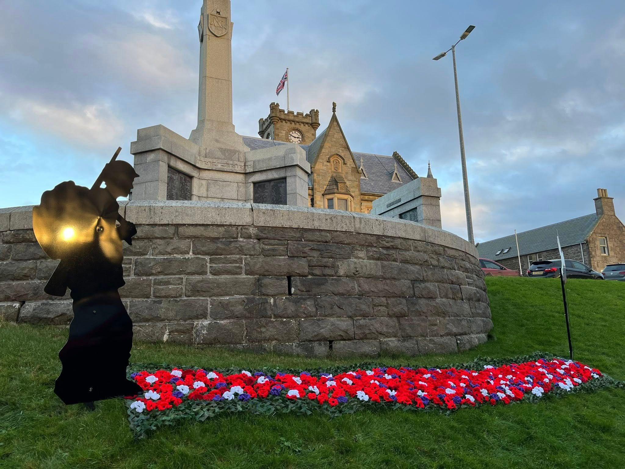 A commemoration was held on Shetland