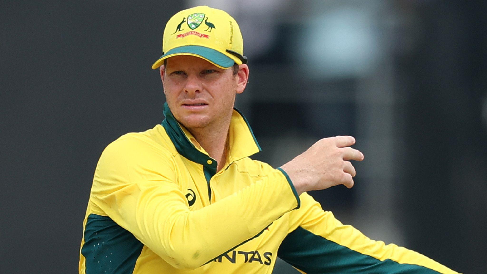 Steve Smith playing for Australia