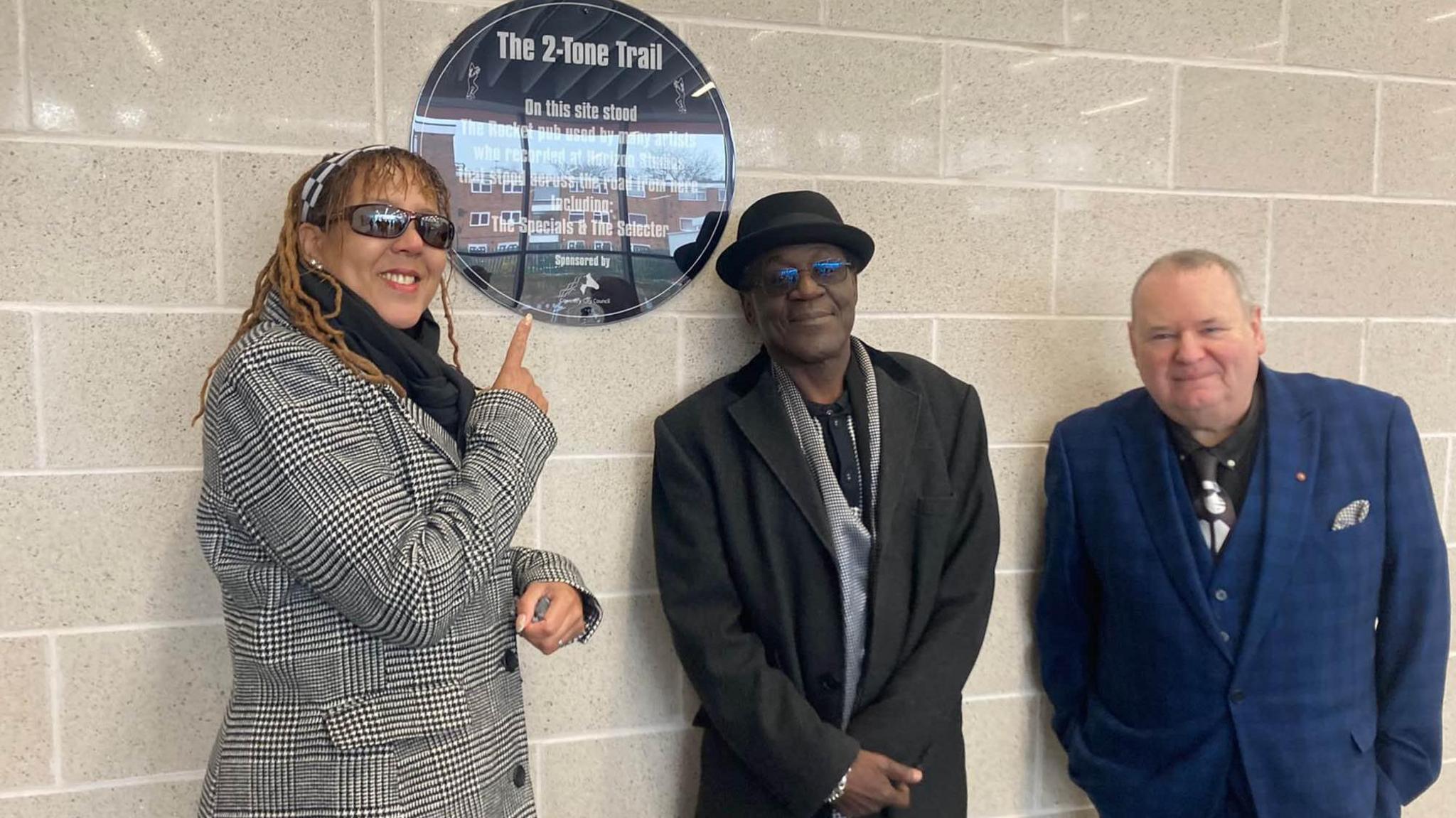 Christine and Neville Staple and Pete Chambers