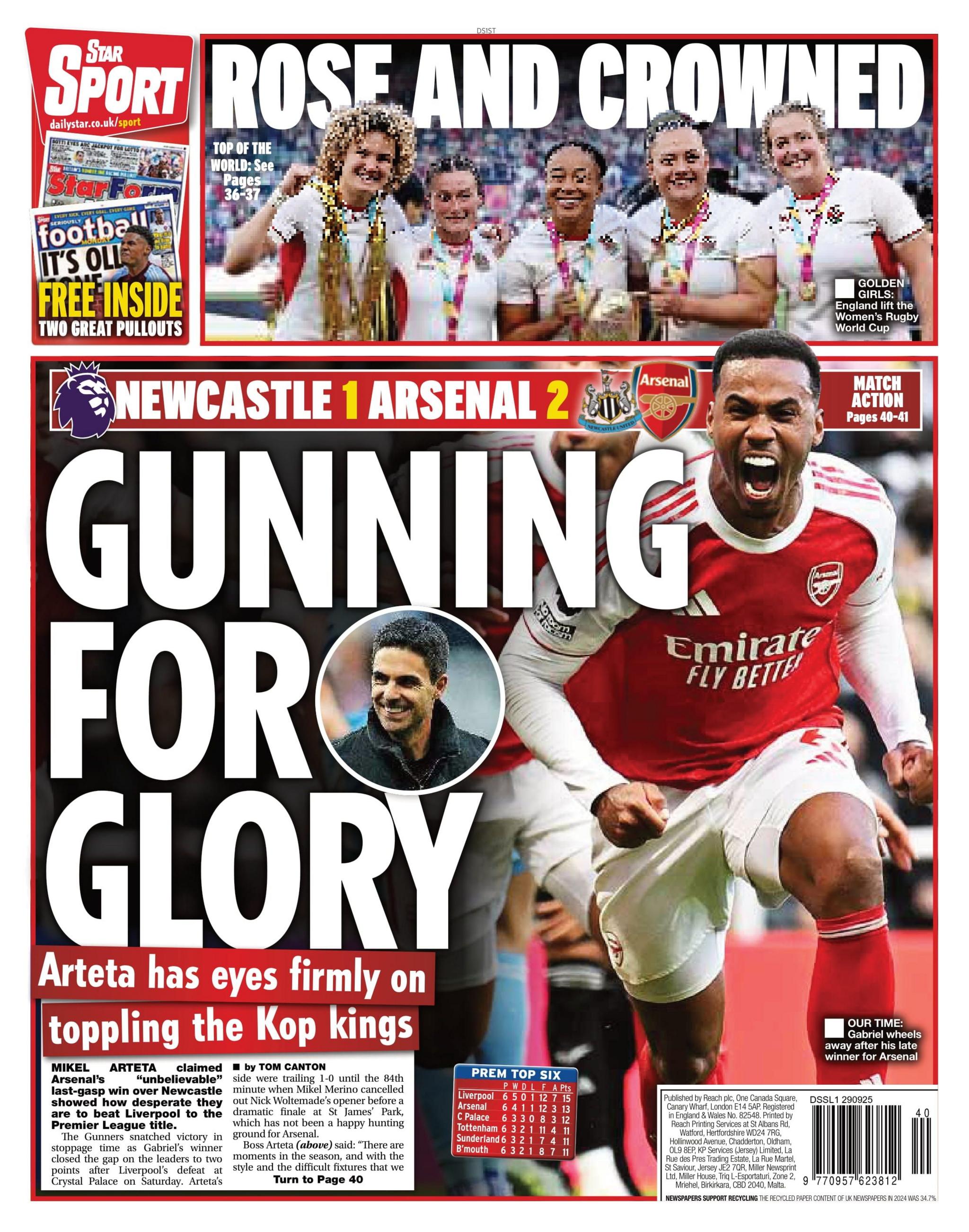 Star back page