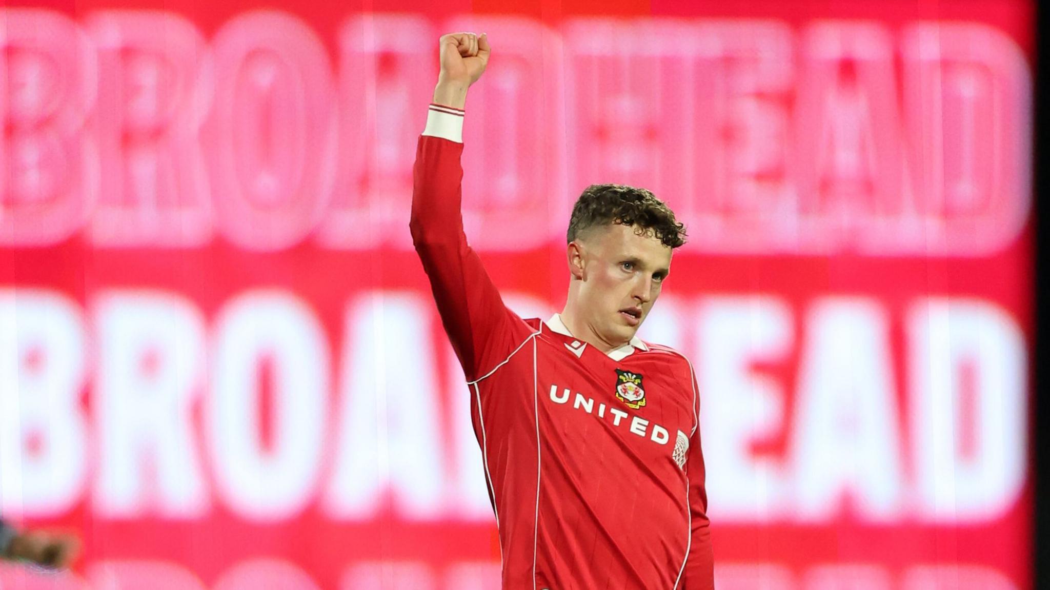 Wrexham forward Nathan Broadhead