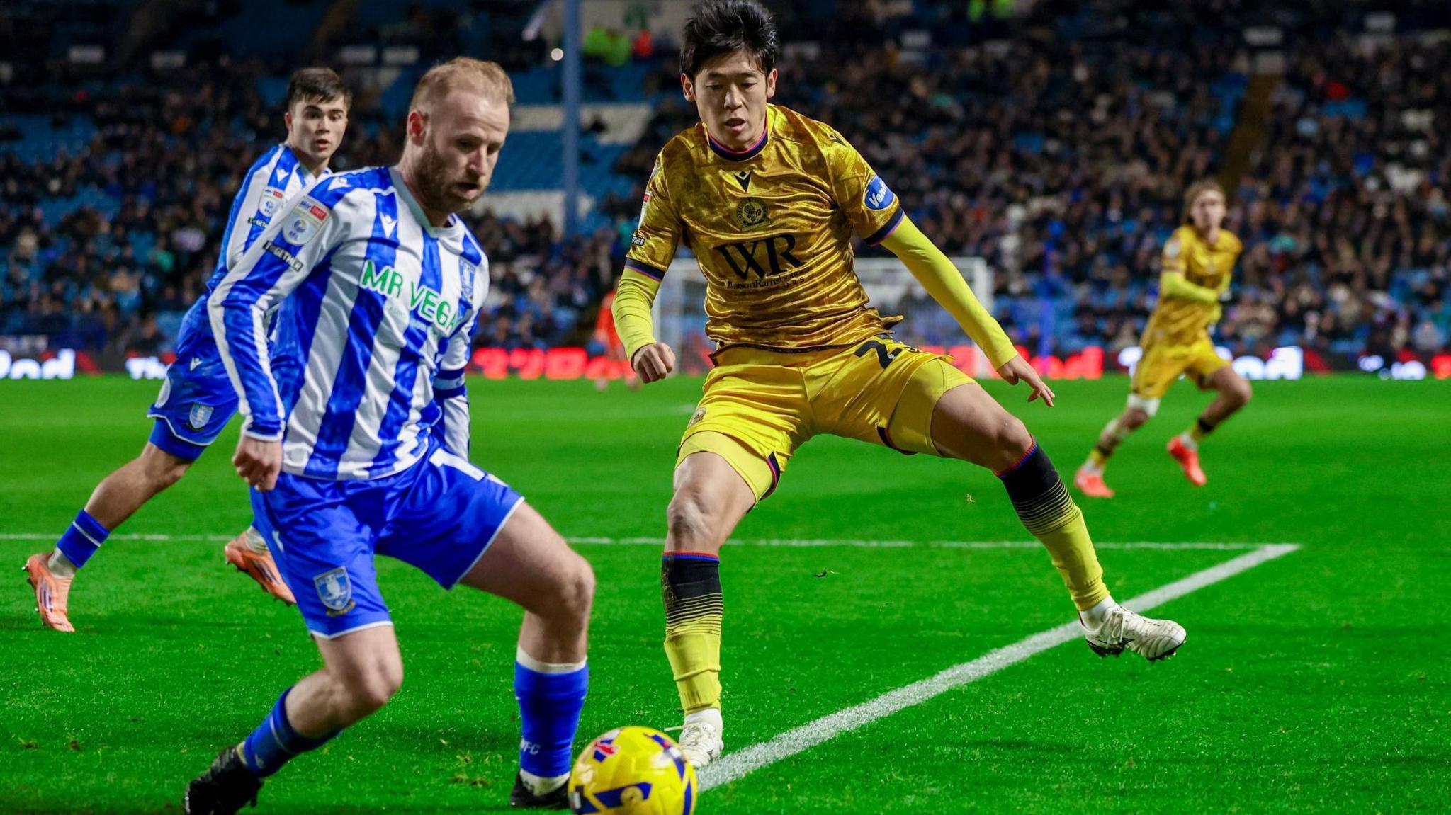 Sheffield Wednesday v Blackburn match action