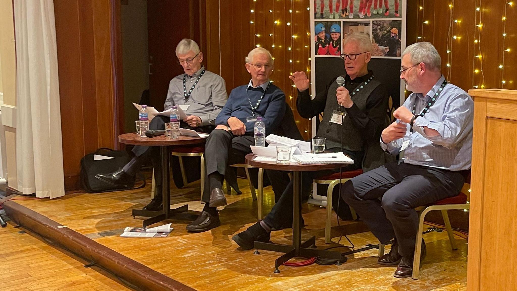 Ceannardan ChnaG thar nam bliadhnaichean còmhla aig co-labhairt ann an Steòrnabhagh nas tràithe am-bliadhna