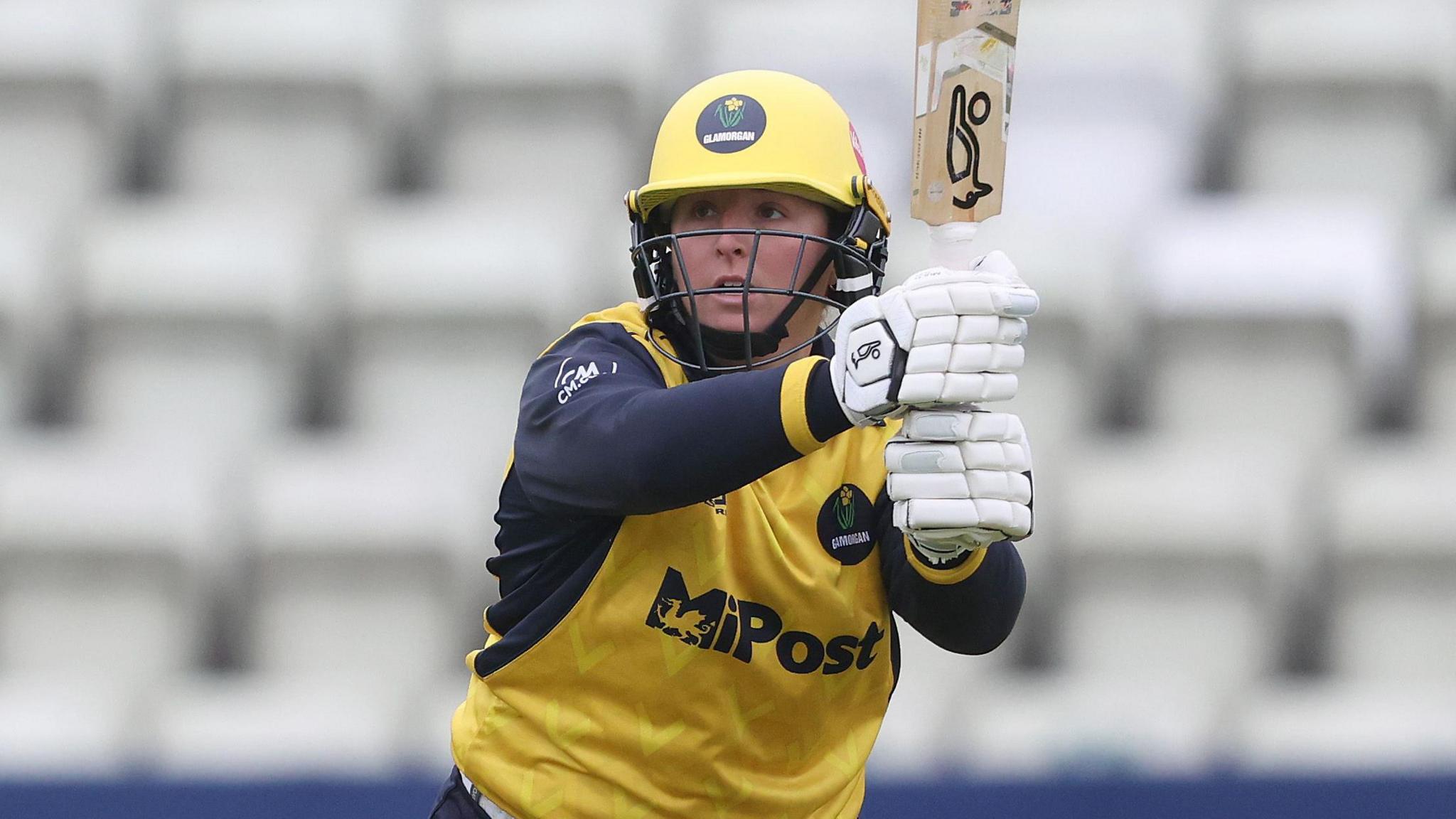 Lauren Parfitt of Glamorgan pictured during the Metro Bank One Day Cup League 2 Final match between Glamorgan Women and Yorkshire Women at Visit Worcestershire New Road.