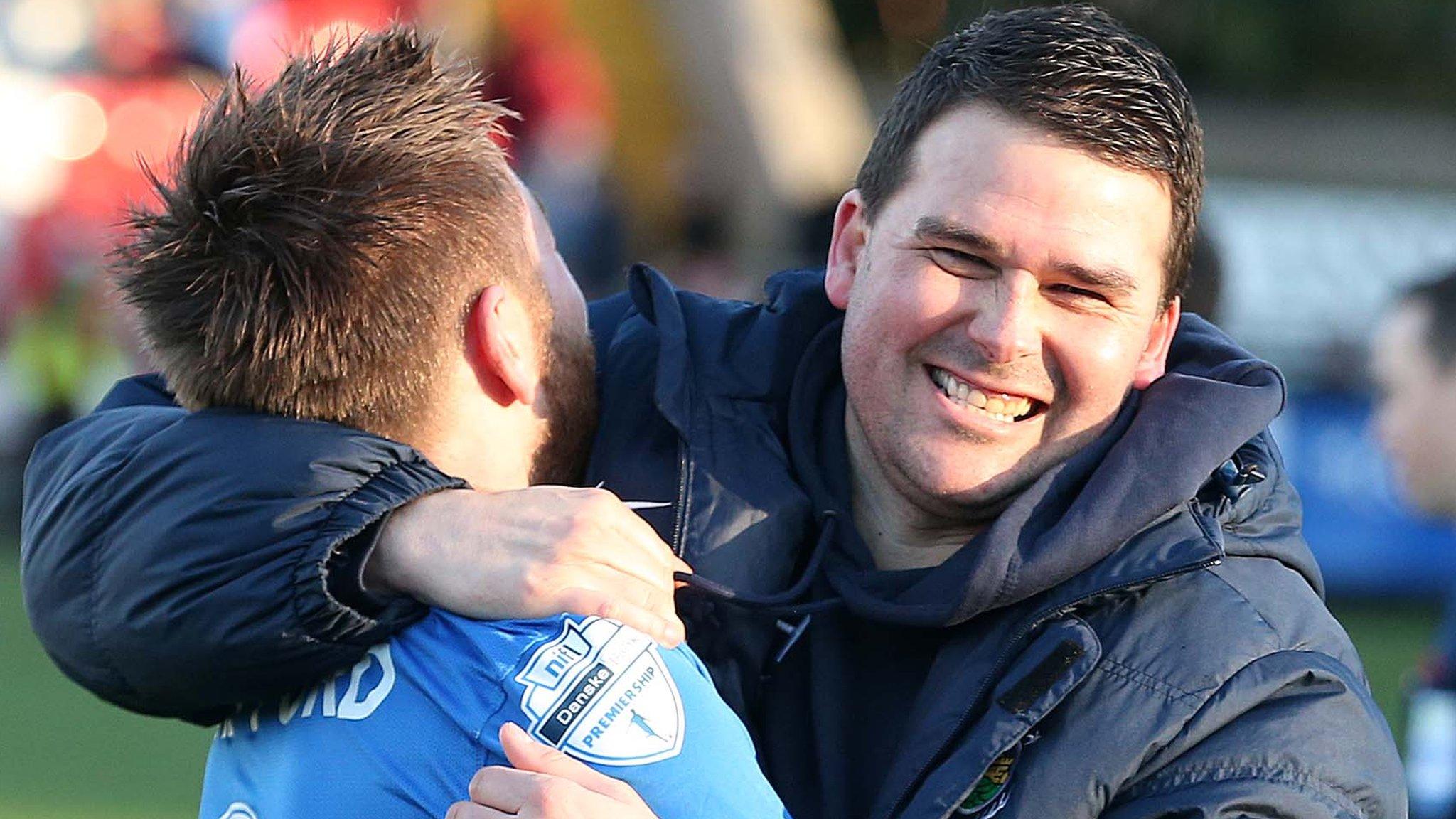 Linfield manager David Healy