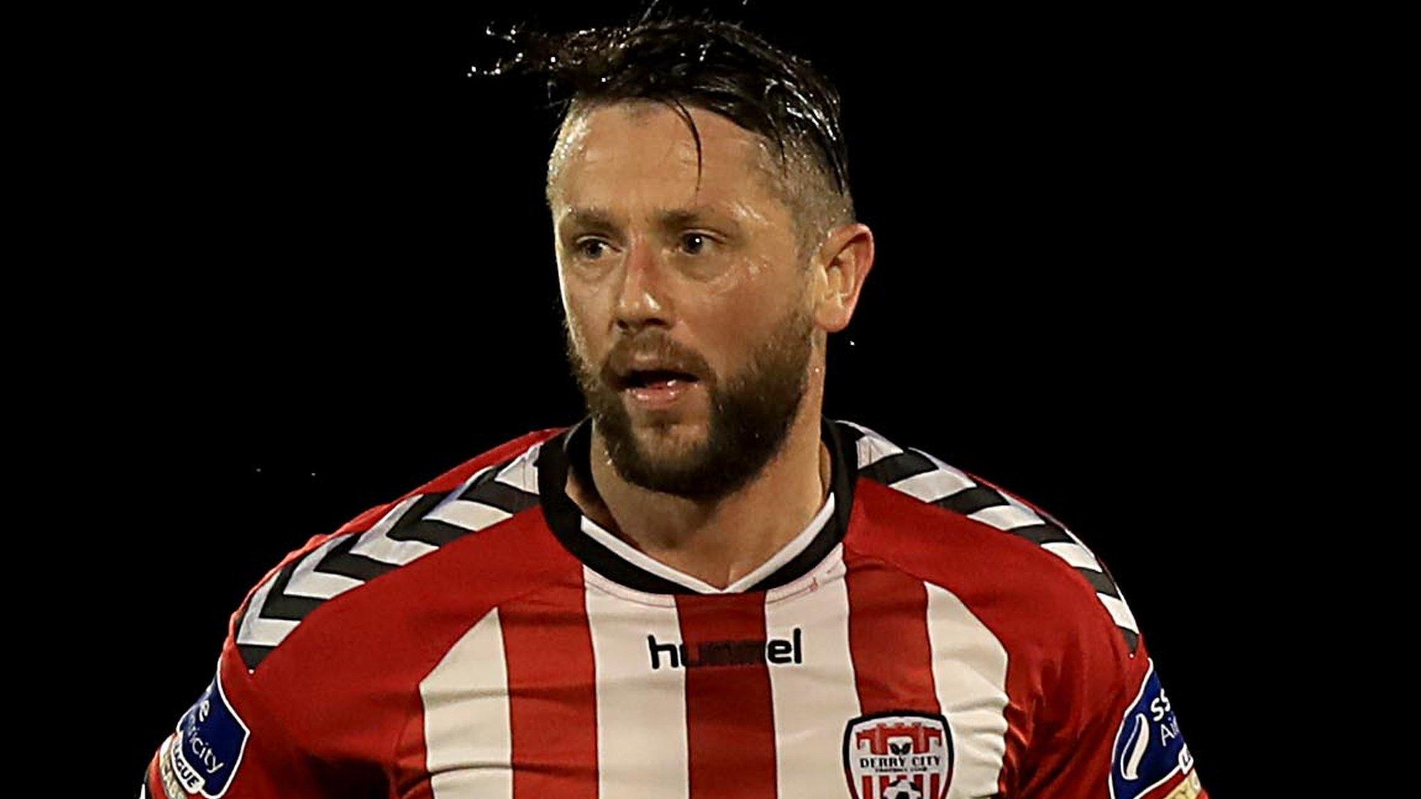 Derry City striker Rory Patterson