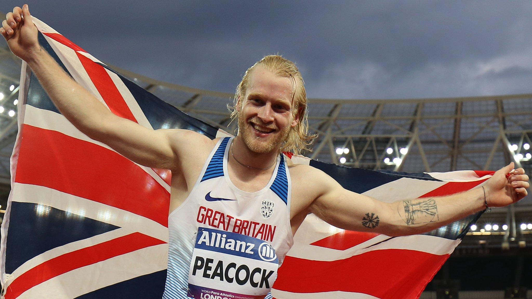 Jonnie Peacock wins gold