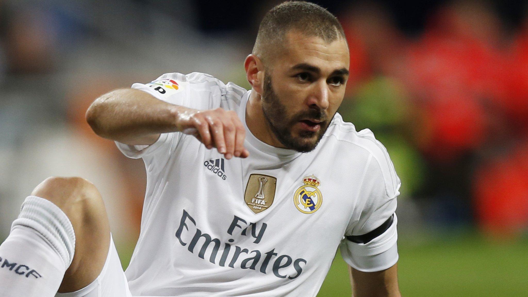 Real Madrid and France forward Karim Benzema