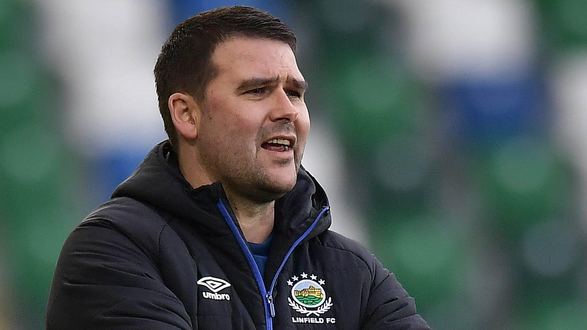 Linfield manager David Healy