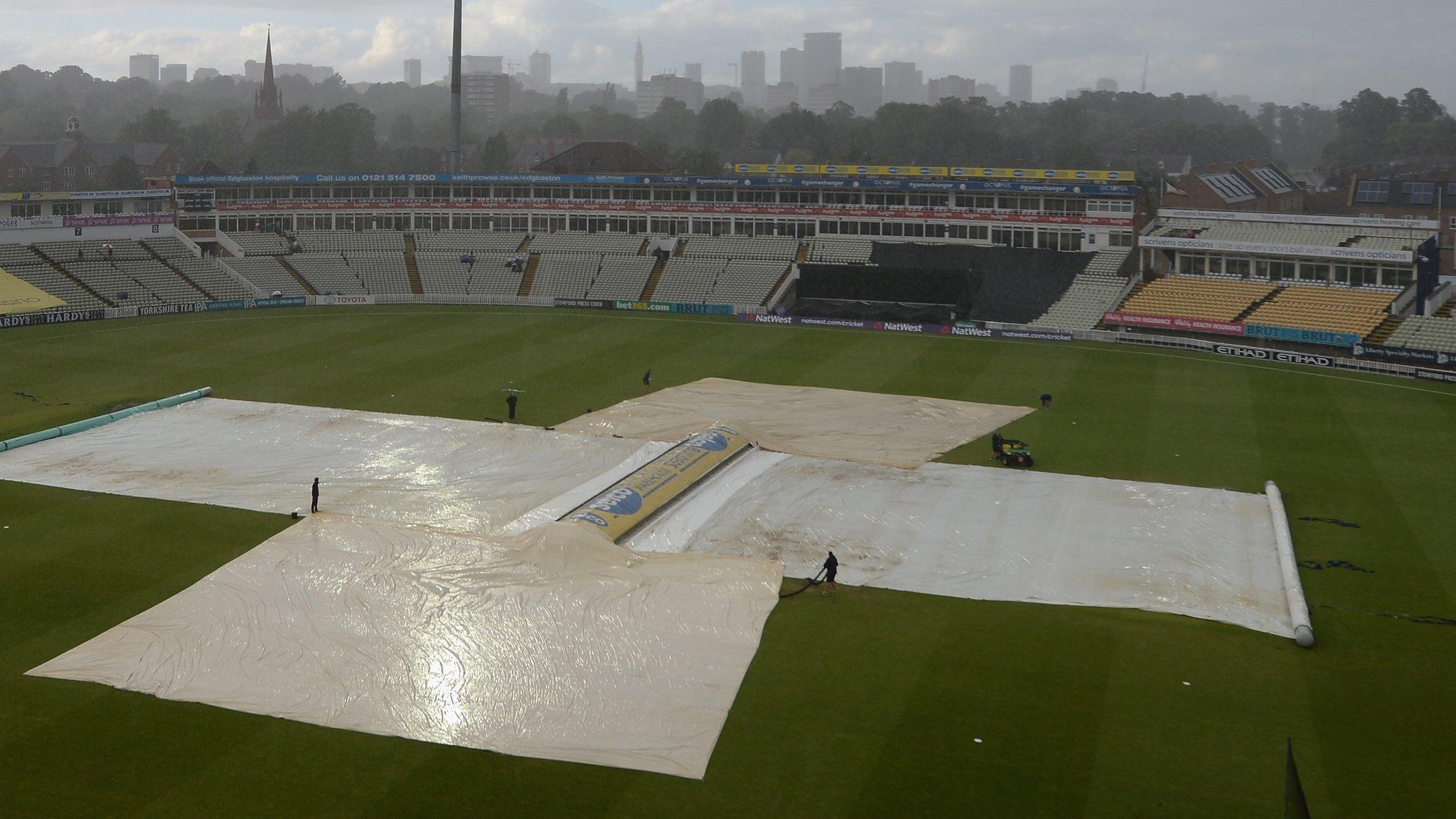 Edgbaston rain