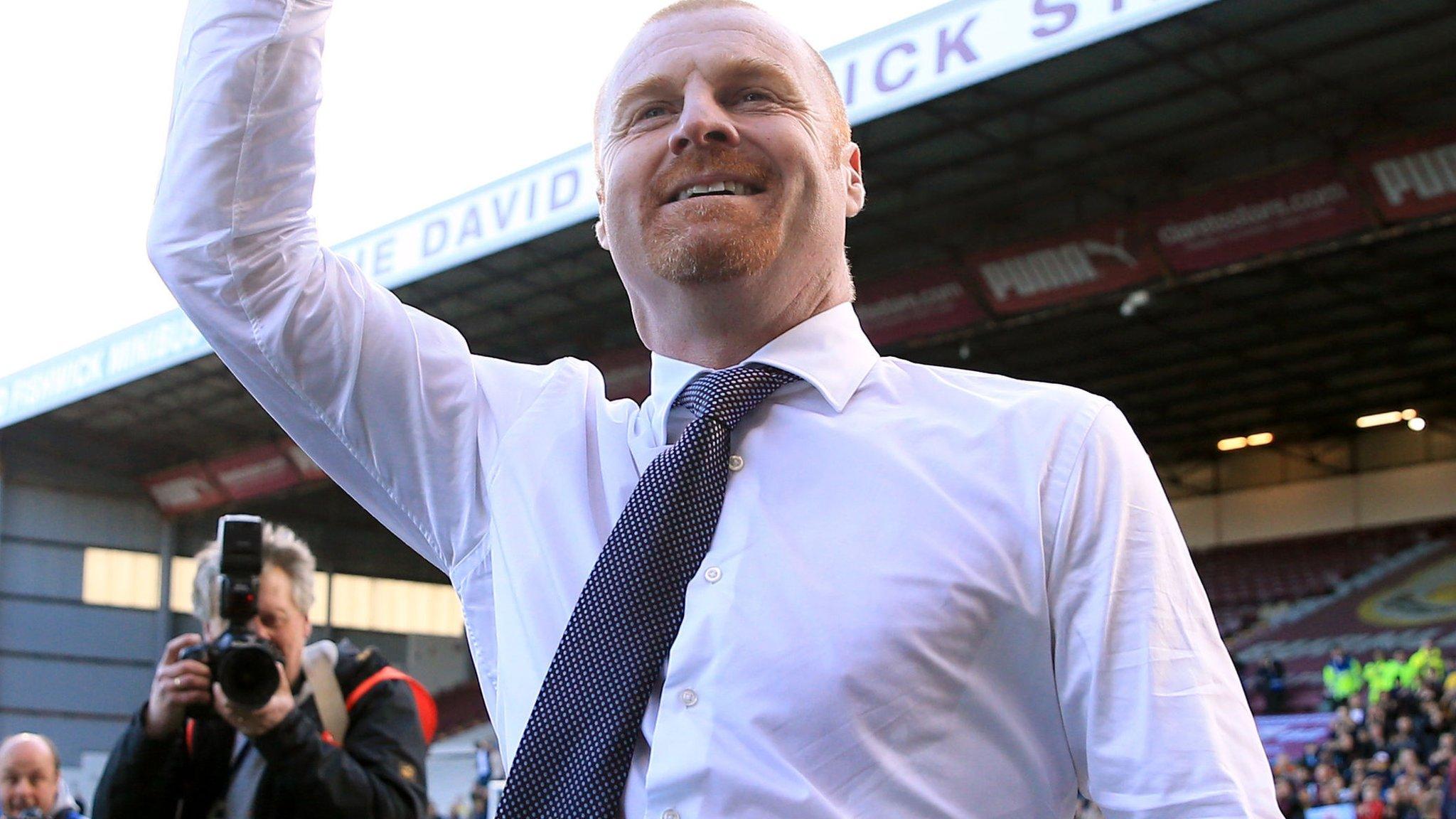 Burnley manager Sean Dyche