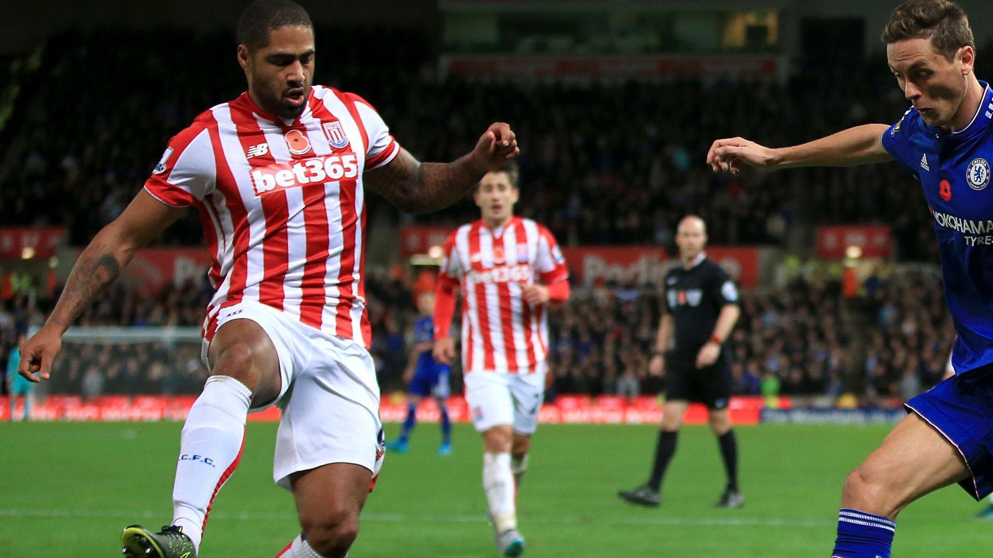 Stoke City right-back Glen Johnson