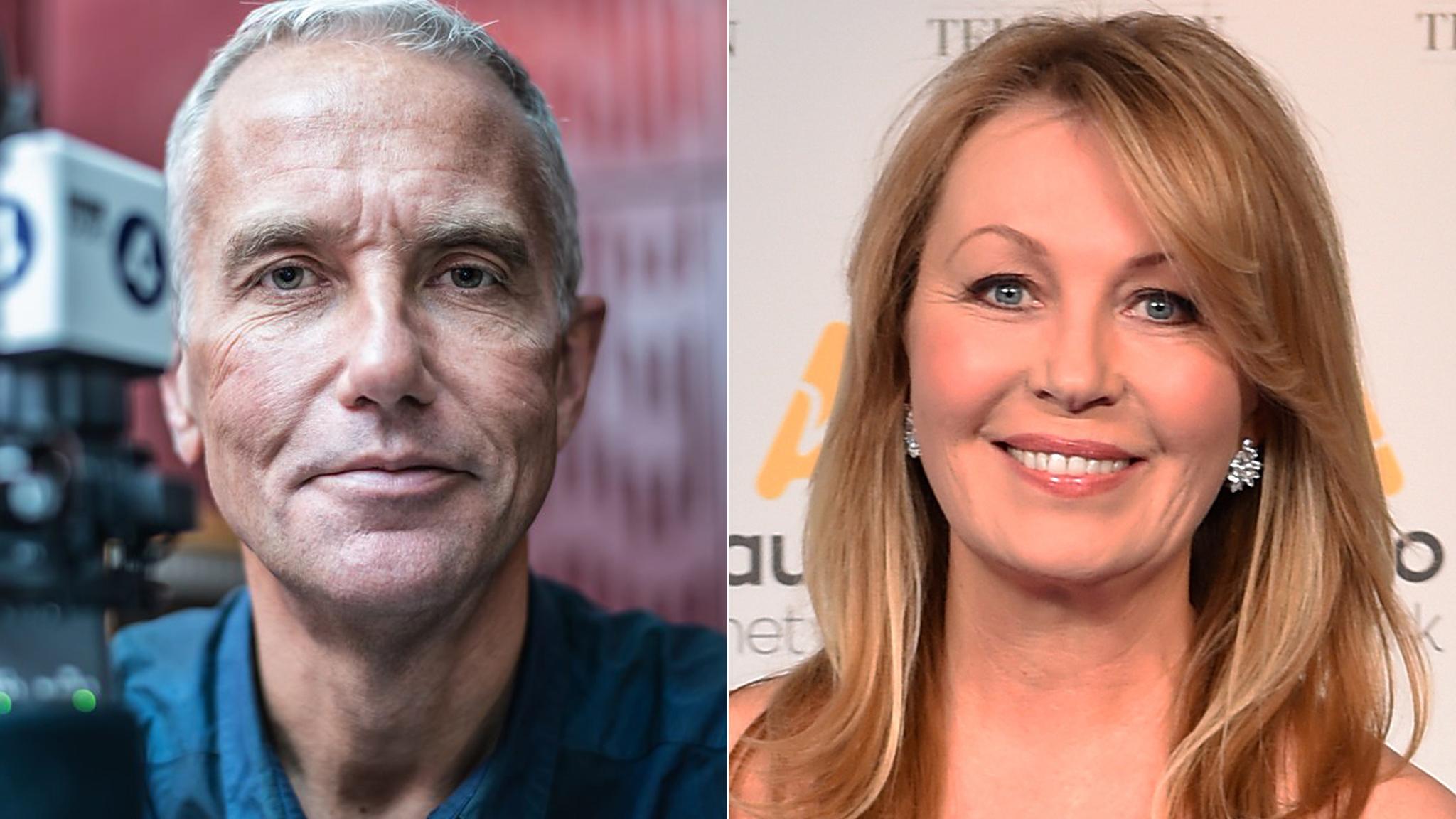 Eddie Mair and Kirsty Young