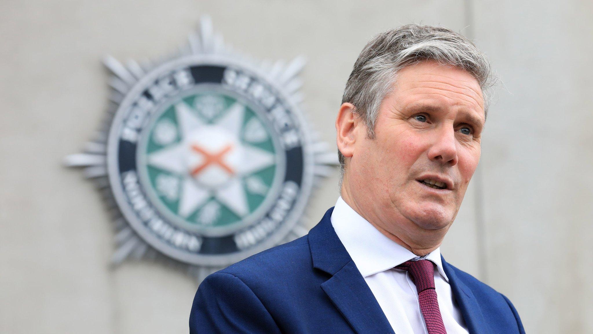 Keir Starmer in Northern Ireland