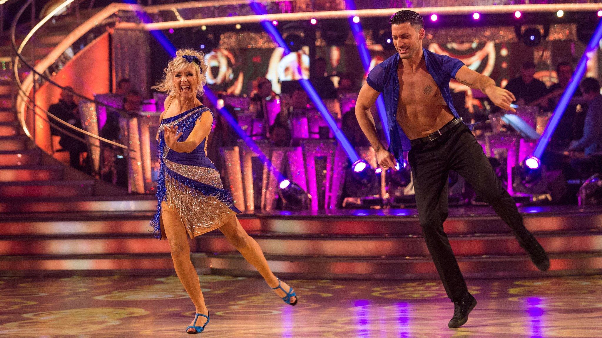 Debbie and Giovanni on Strictly