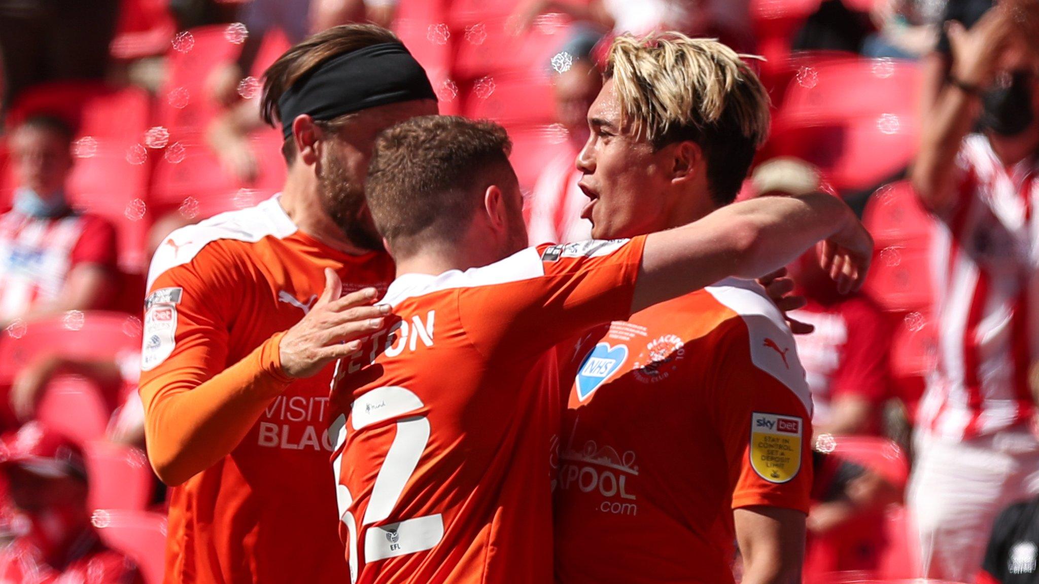 Blackpool celebrate