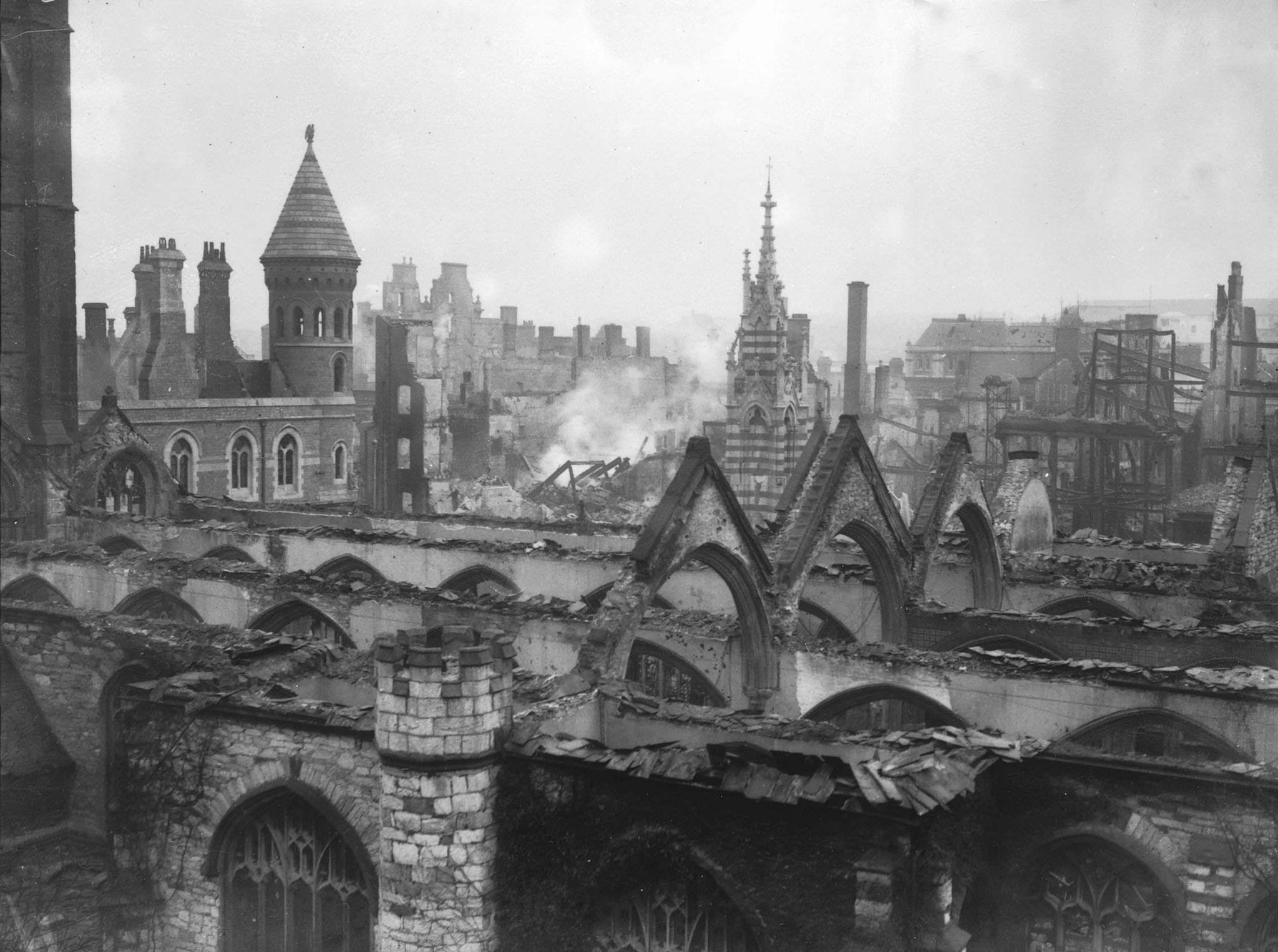 Damage to Plymouth during World War 2