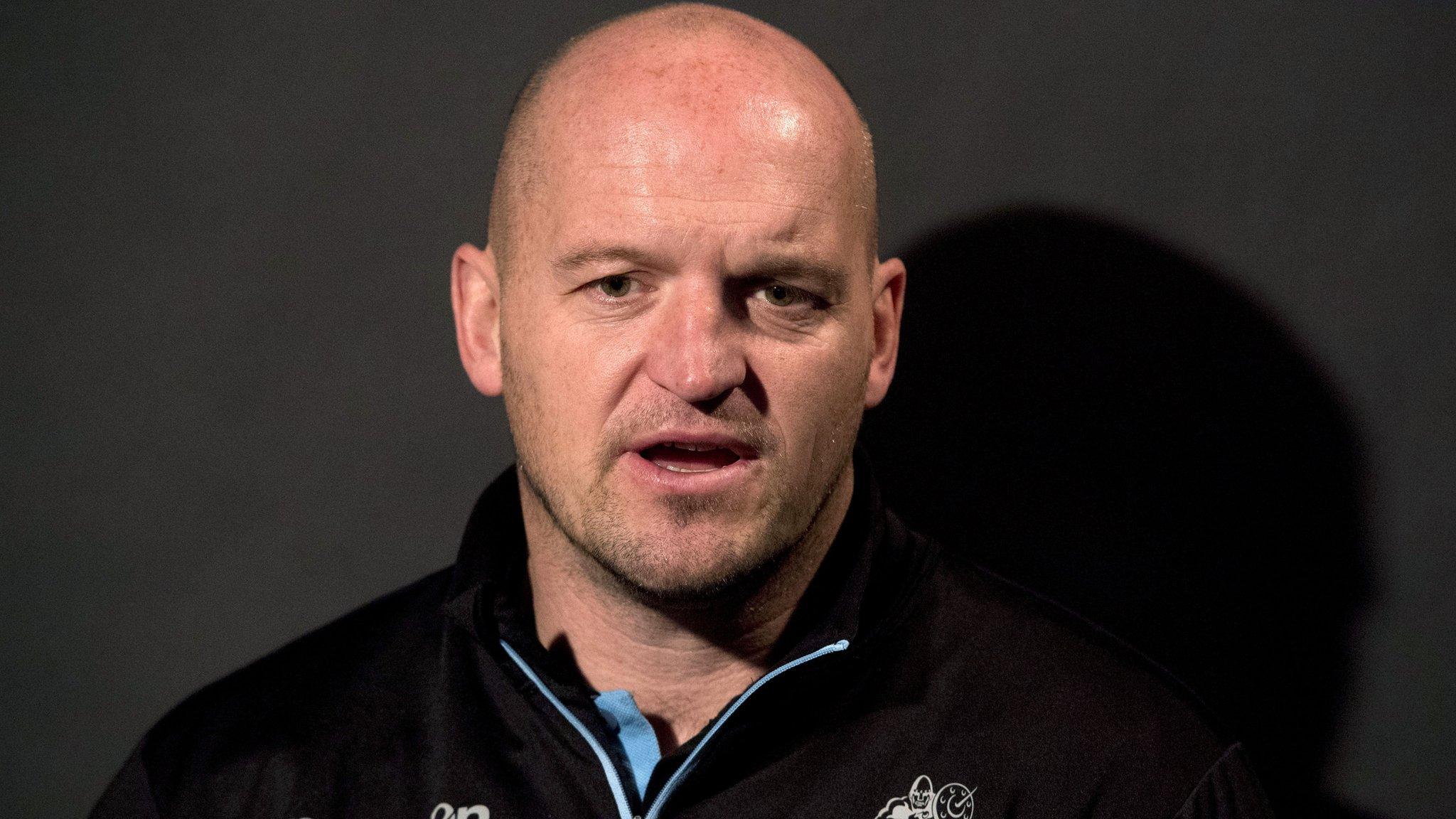 Glasgow Warriors head coach Gregor Townsend