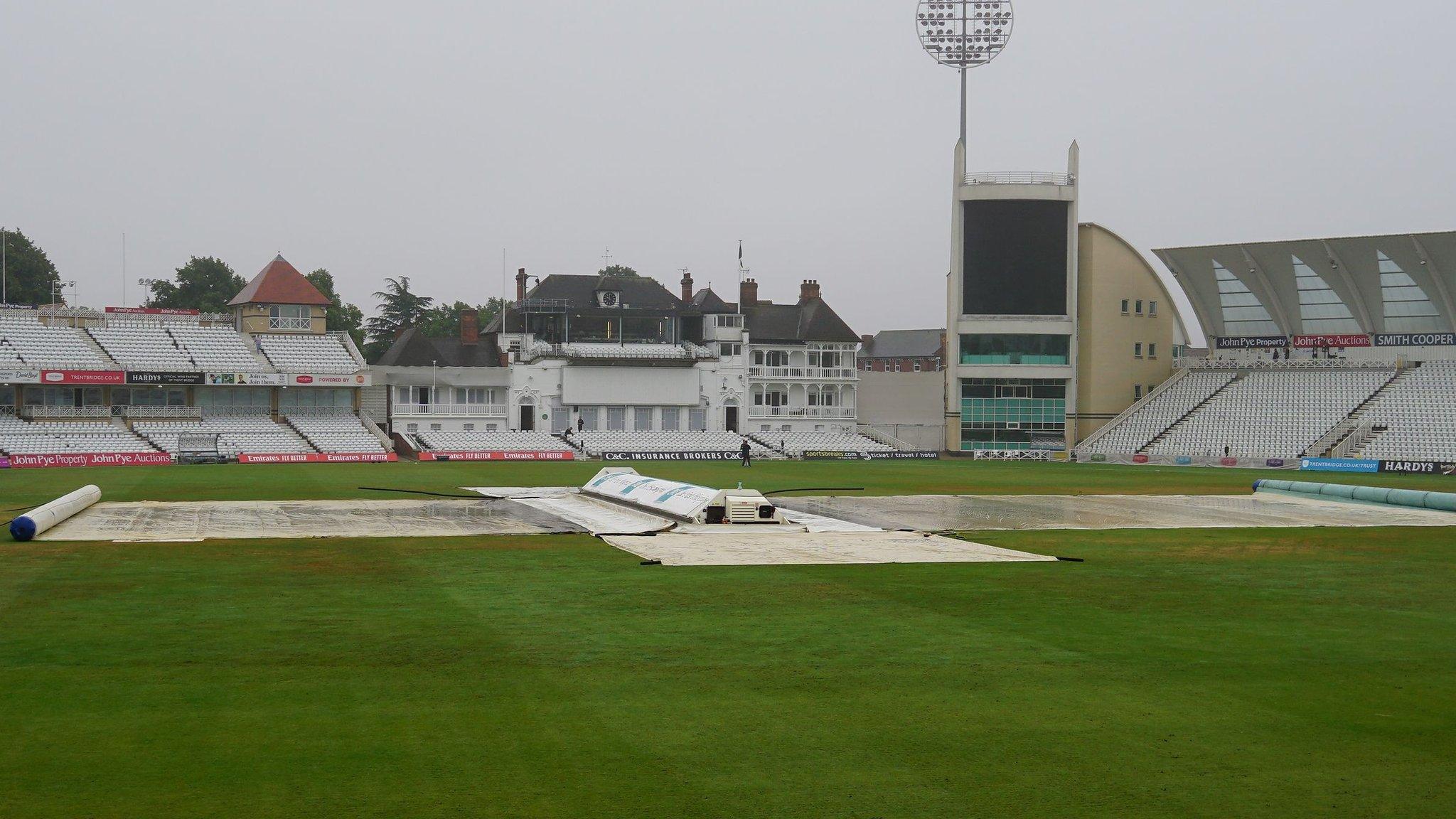 Trent Bridge rain