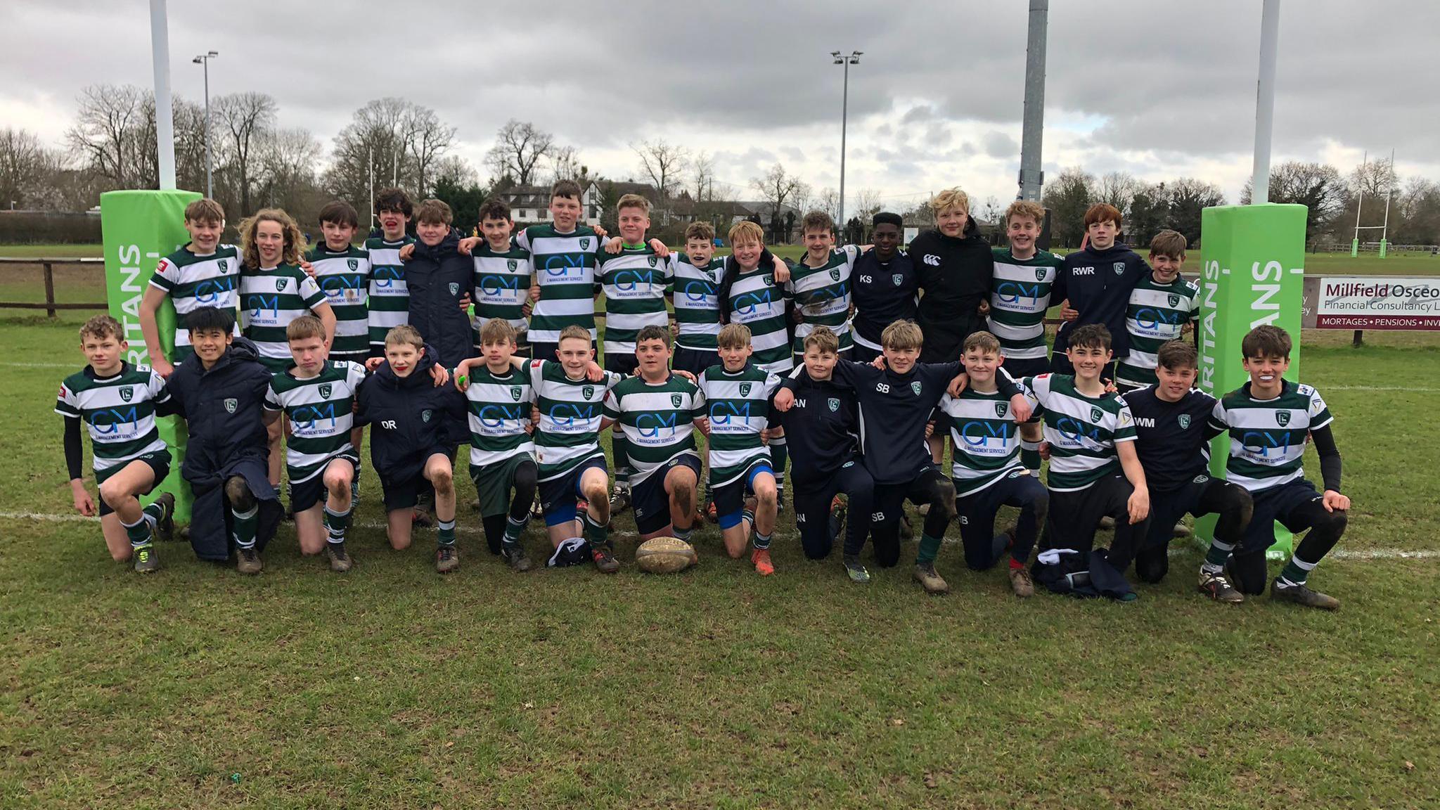 Rugby team photo