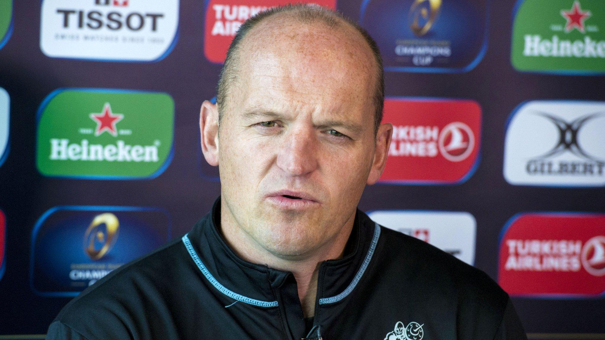 Glasgow Warriors head coach Gregor Townsend