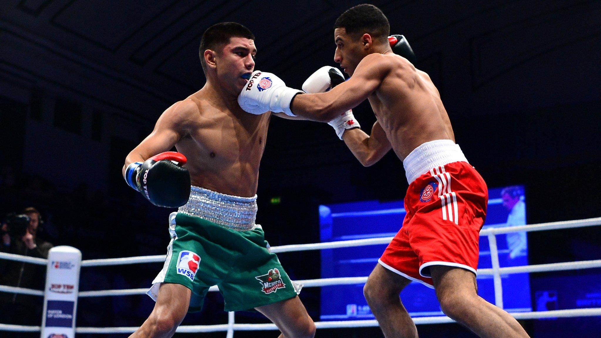 Gala Yafai throws a punch at Joselito Velazquez