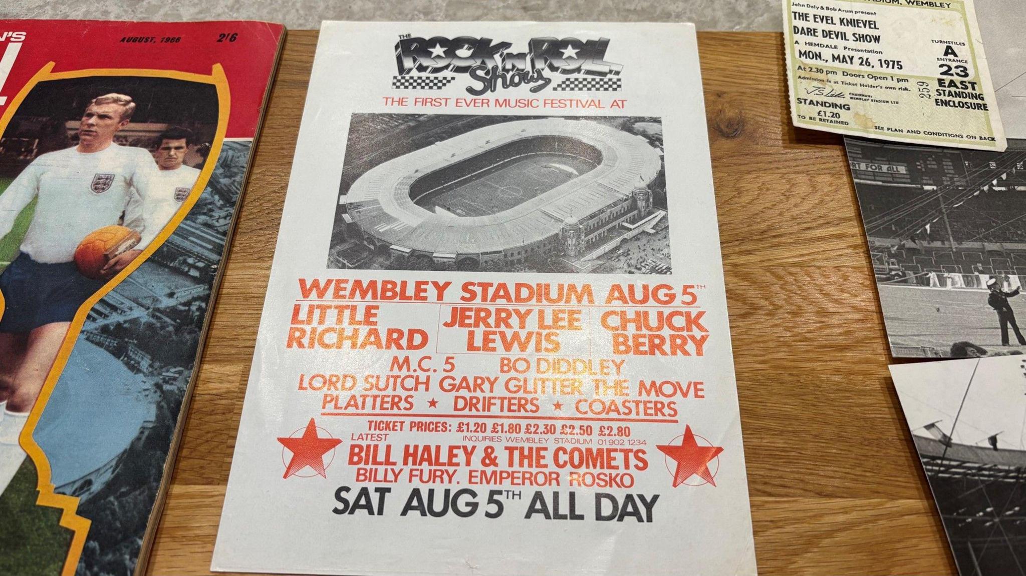 Devon collector preserving 100 years of Wembley history - BBC News